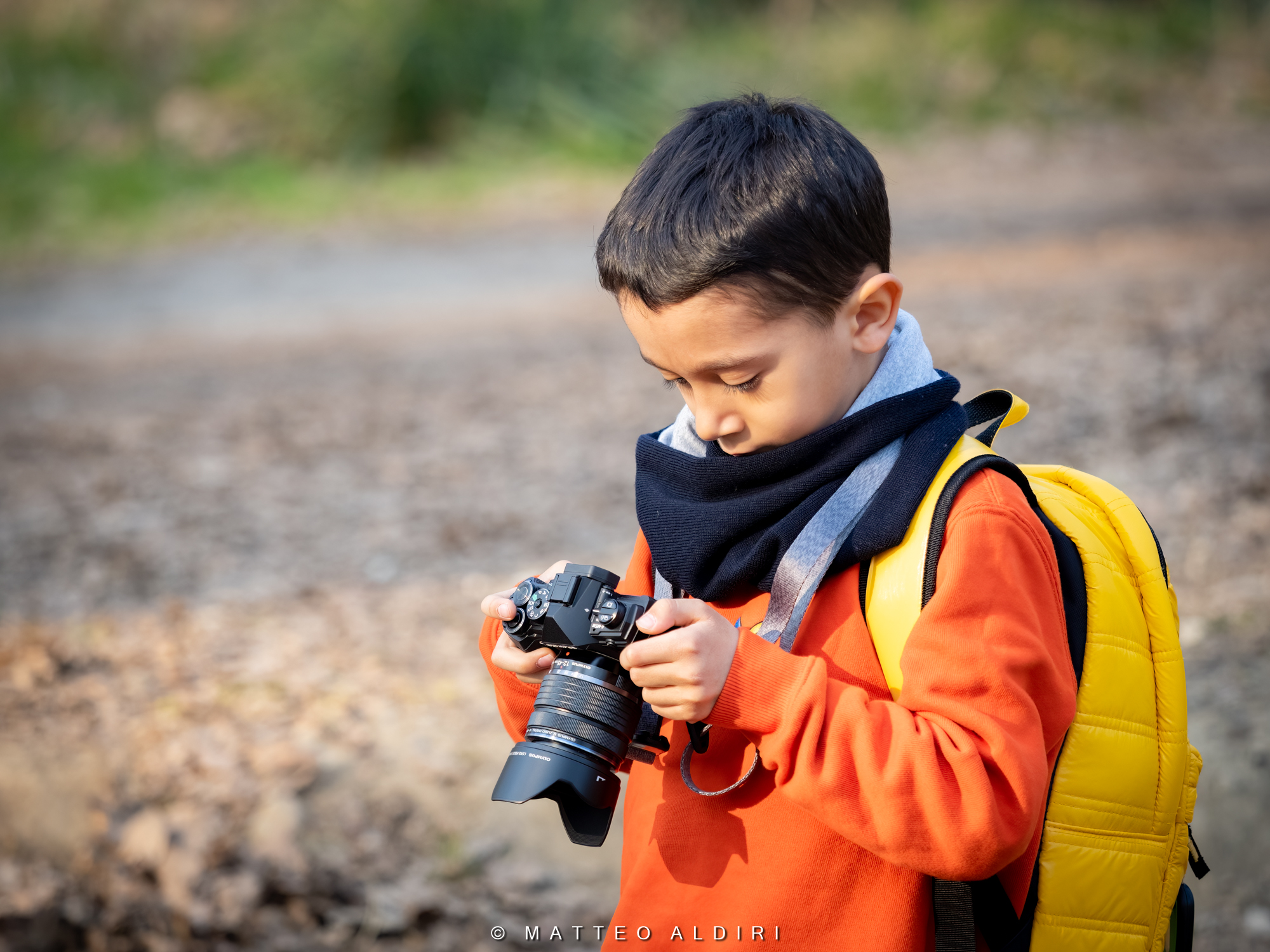 Little photographer, great passion