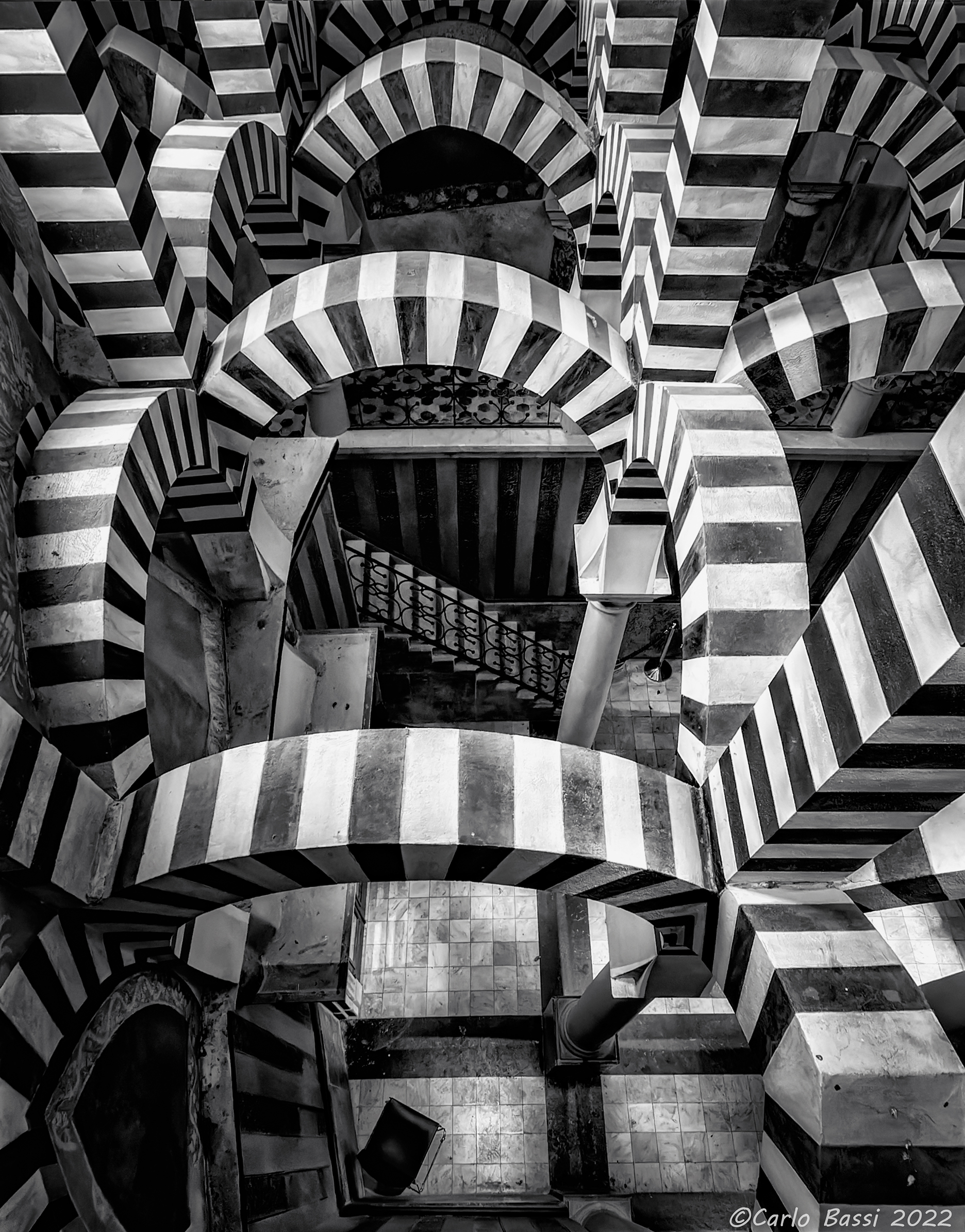 Escher style alla Rocchetta Mattei