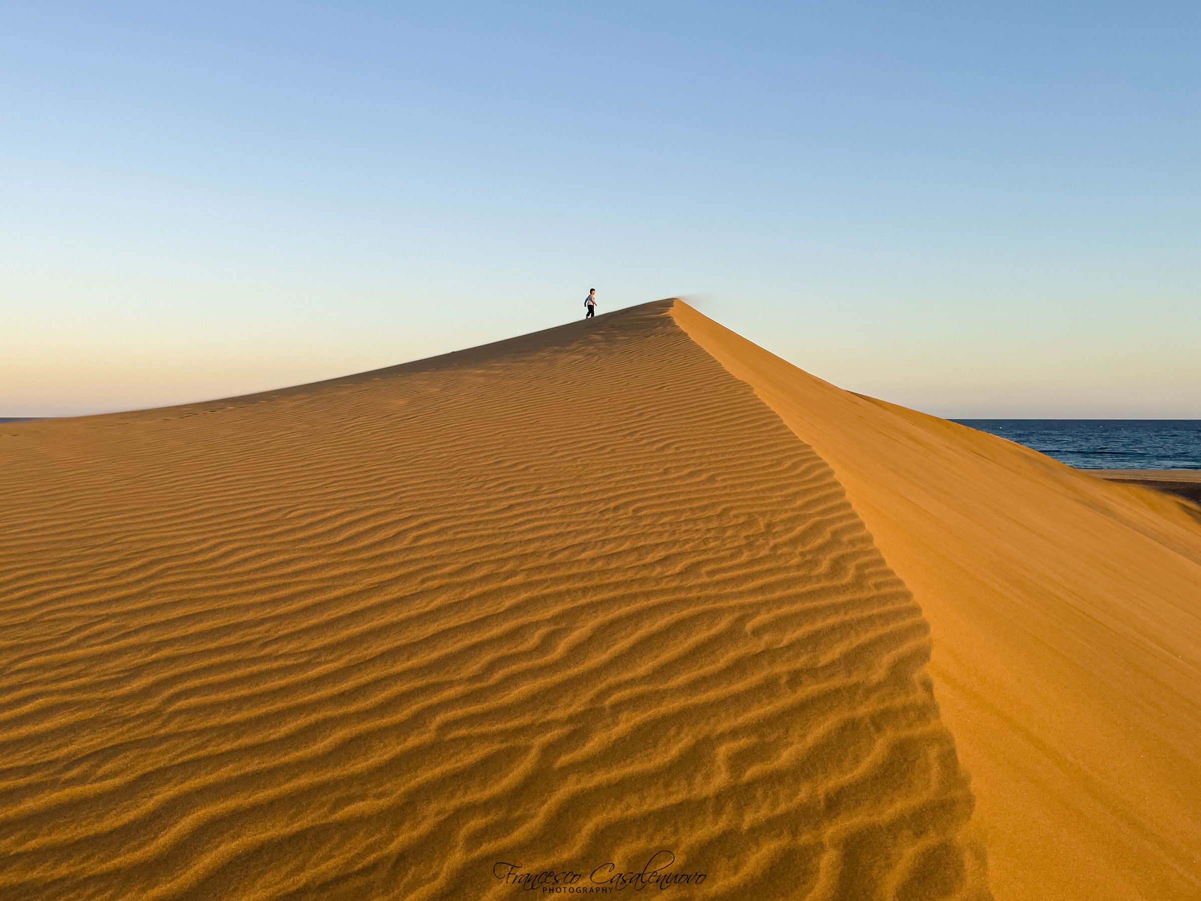 Run higher and higher, nice dad!