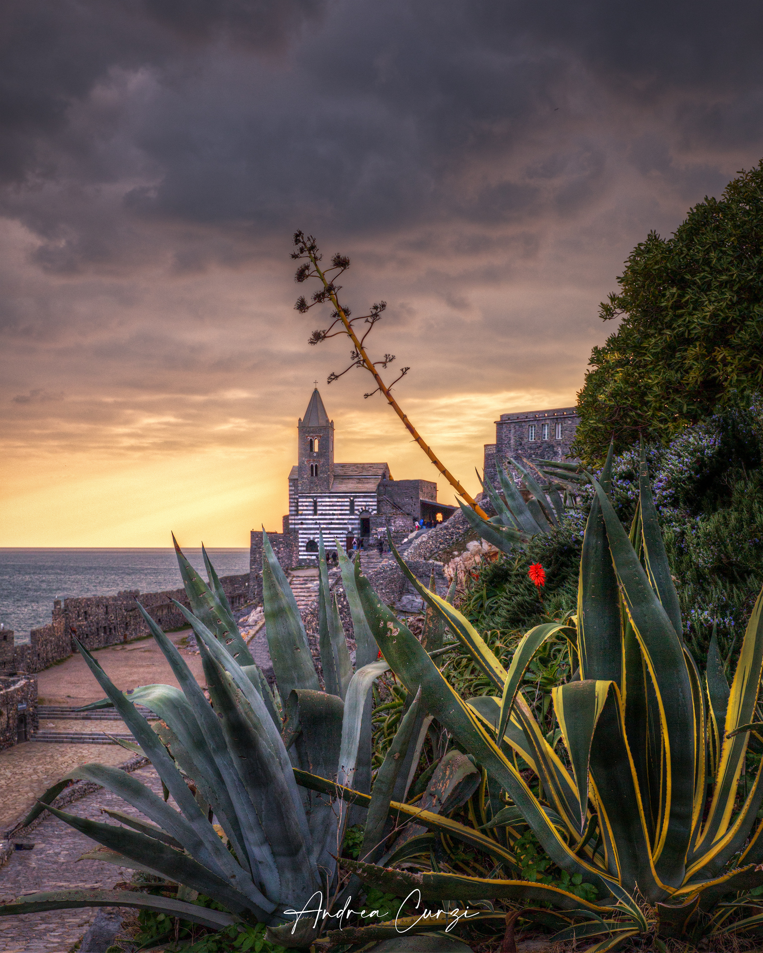 Tramonto a San Pietro - Portovenere (sp)