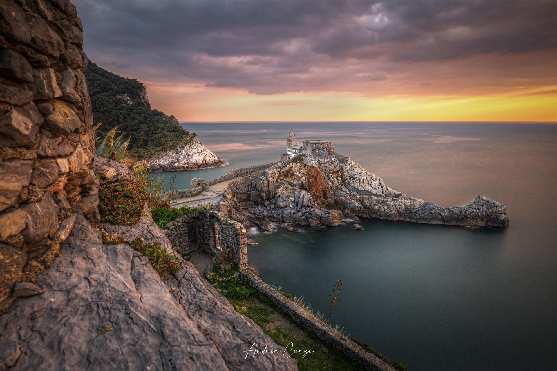 Tramonto a San Pietro - Portovenere (sp)