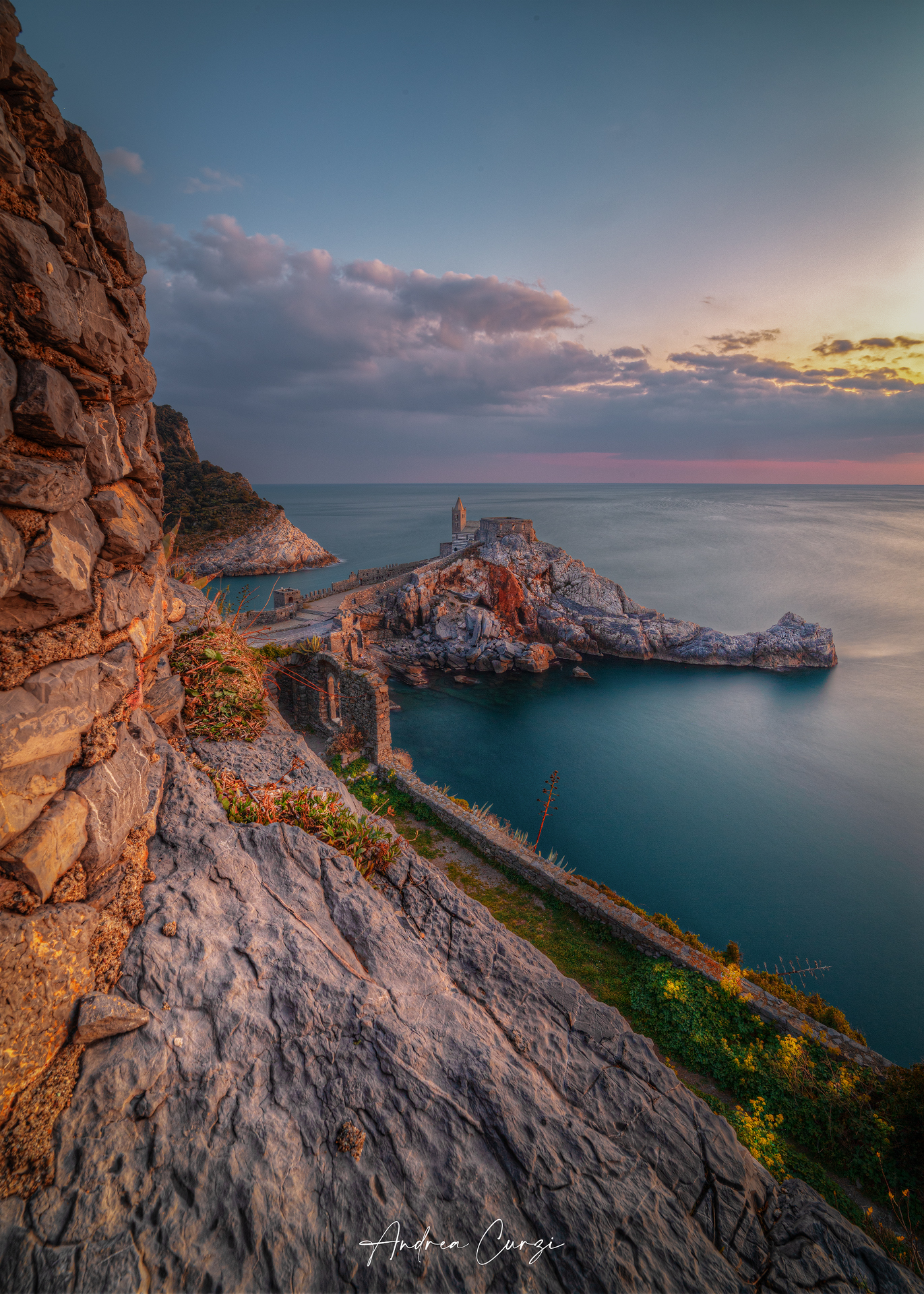 Sunset in San Pietro - Portovenere (SP)