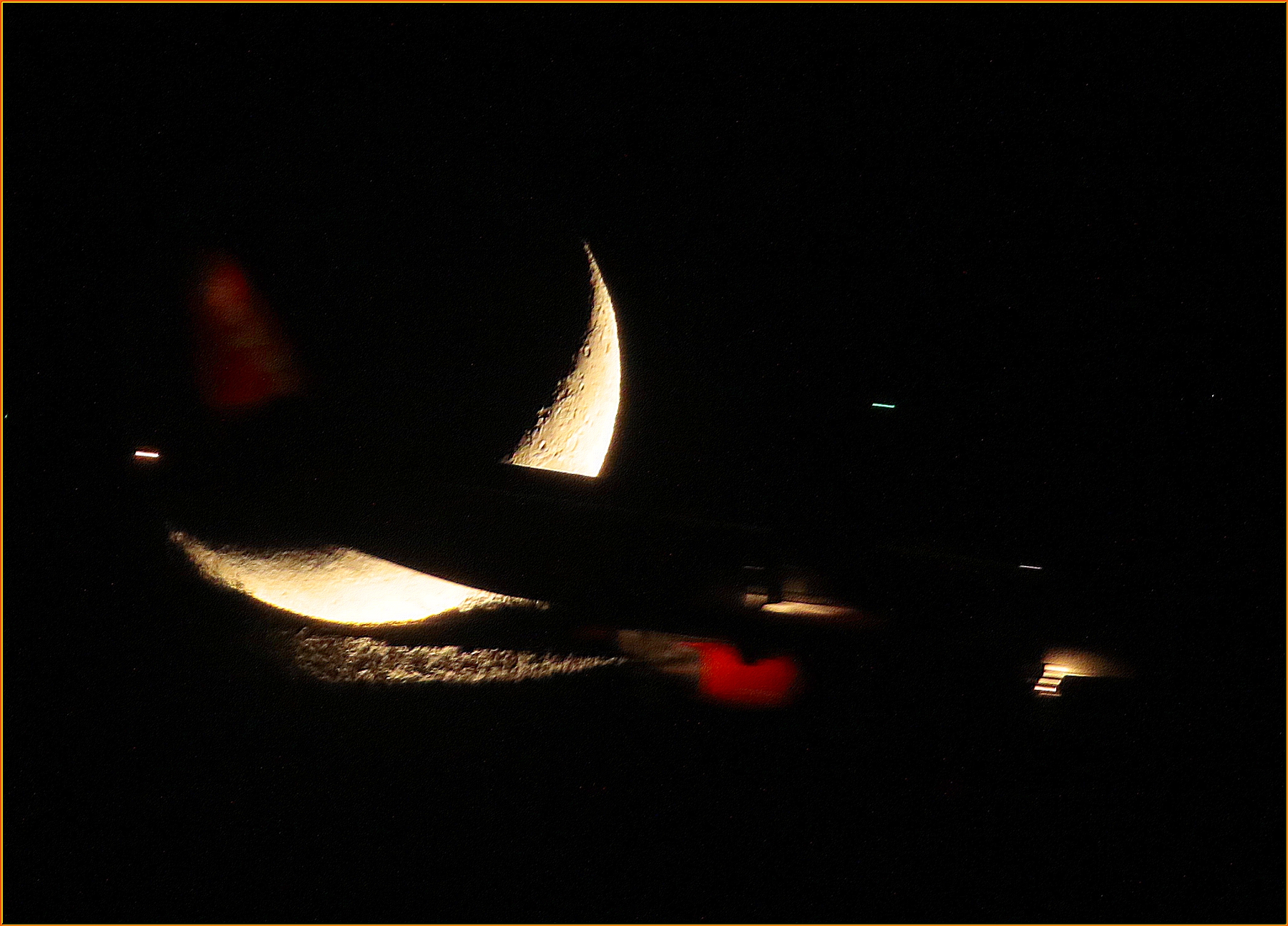 '' The Moon last night ''