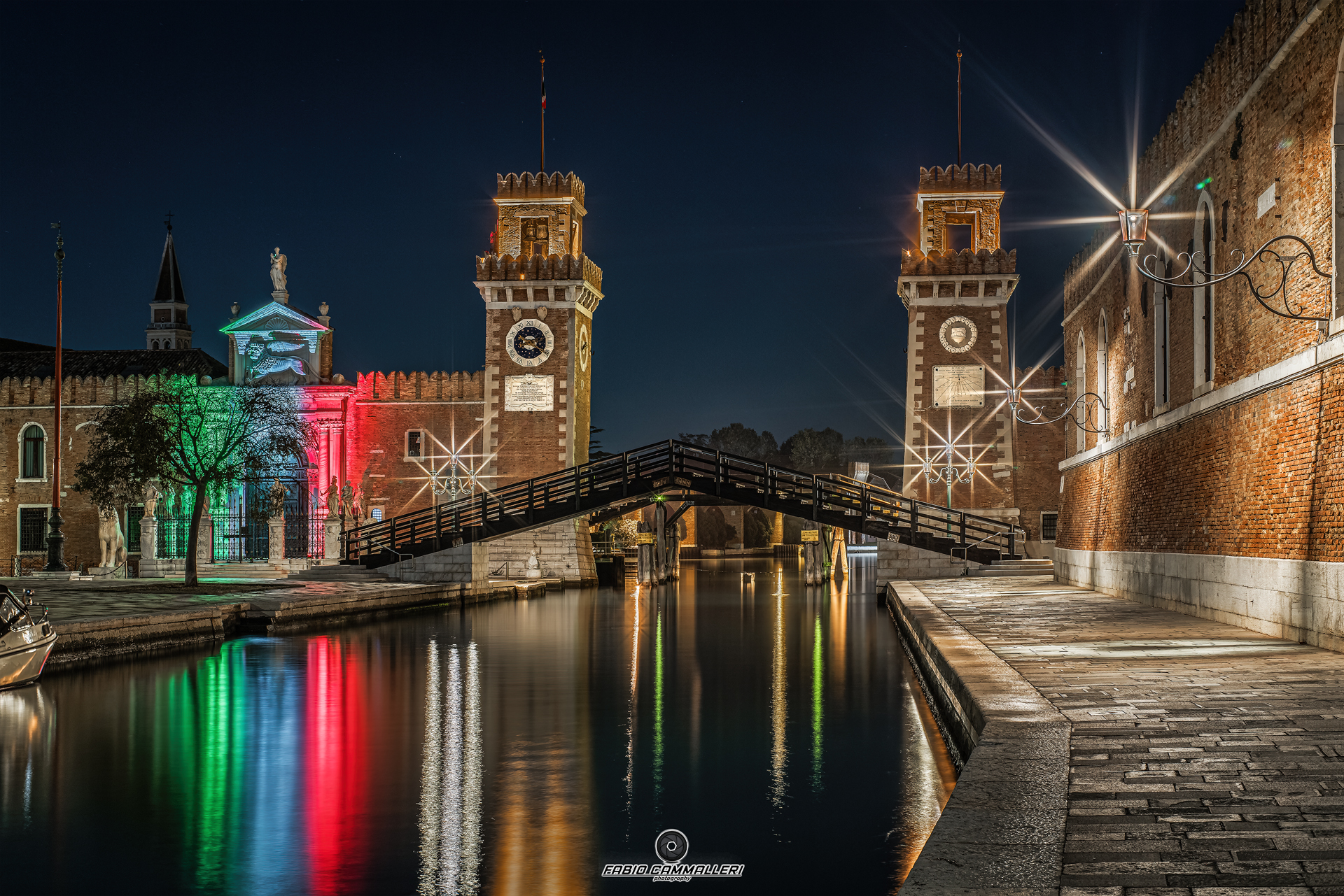 Ponte de l'Arsenal o del Paradiso, sul Rio de l'Arse...