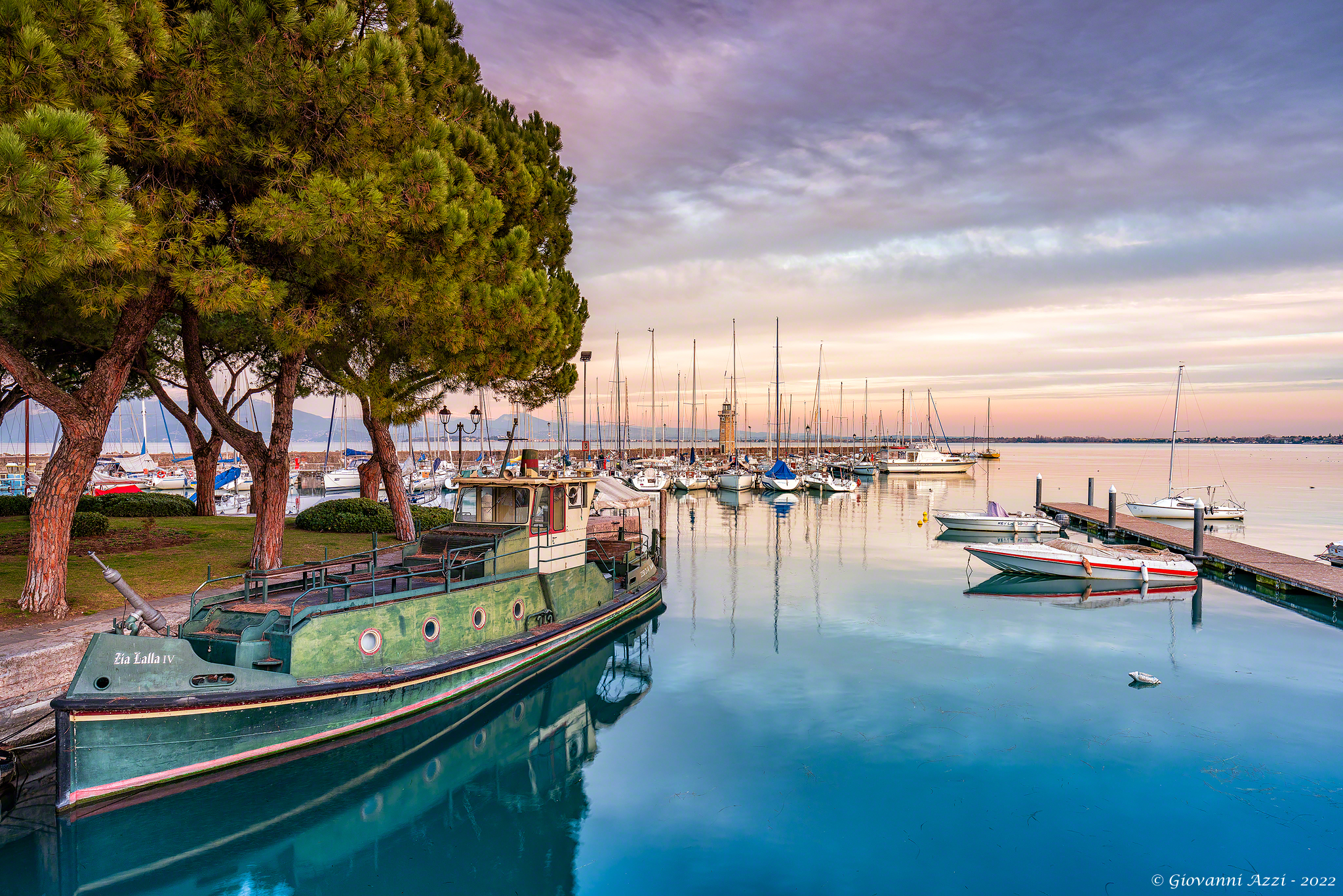 Aunt Lalla IV towards sunset