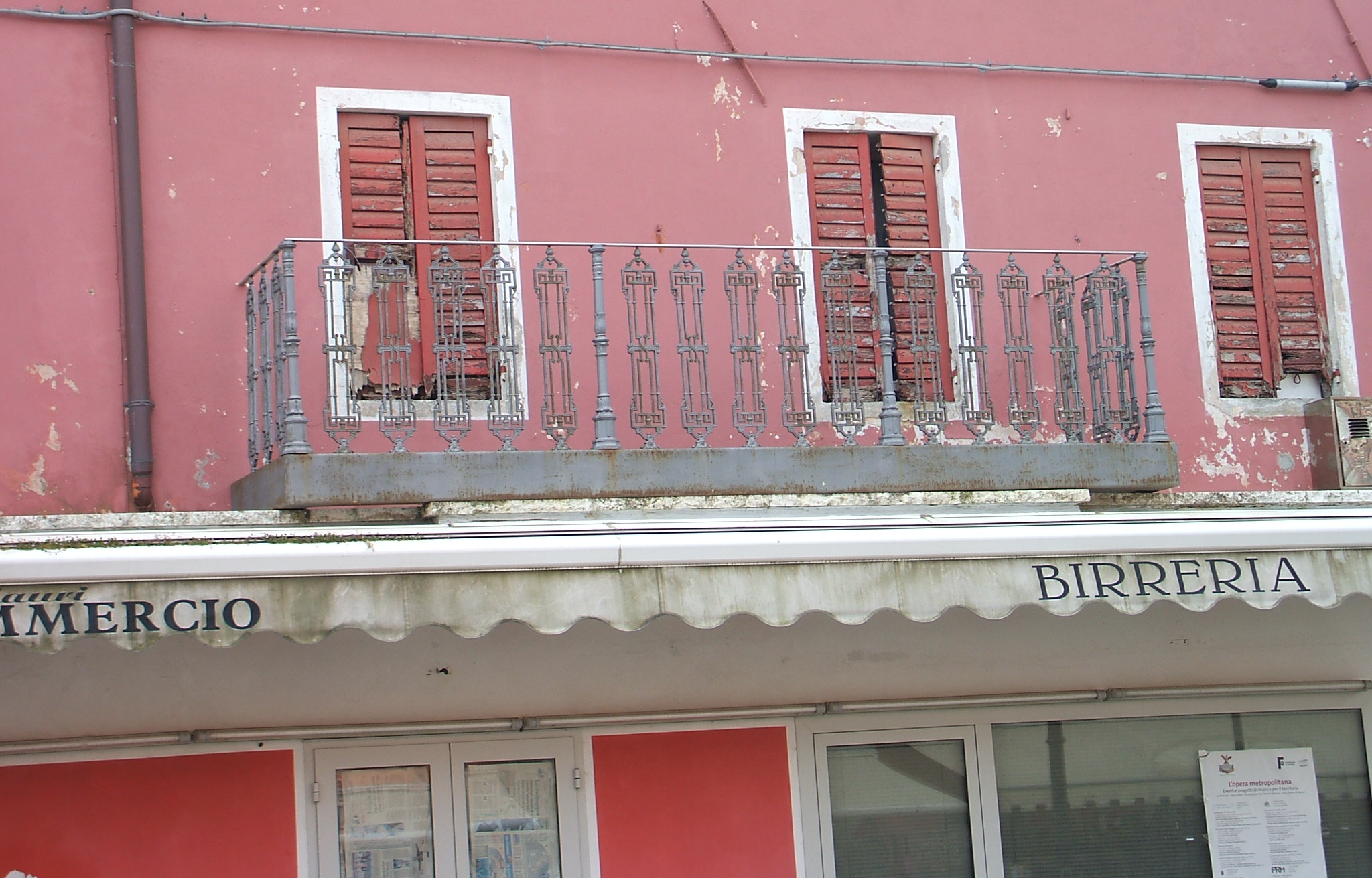 Balcony, maybe