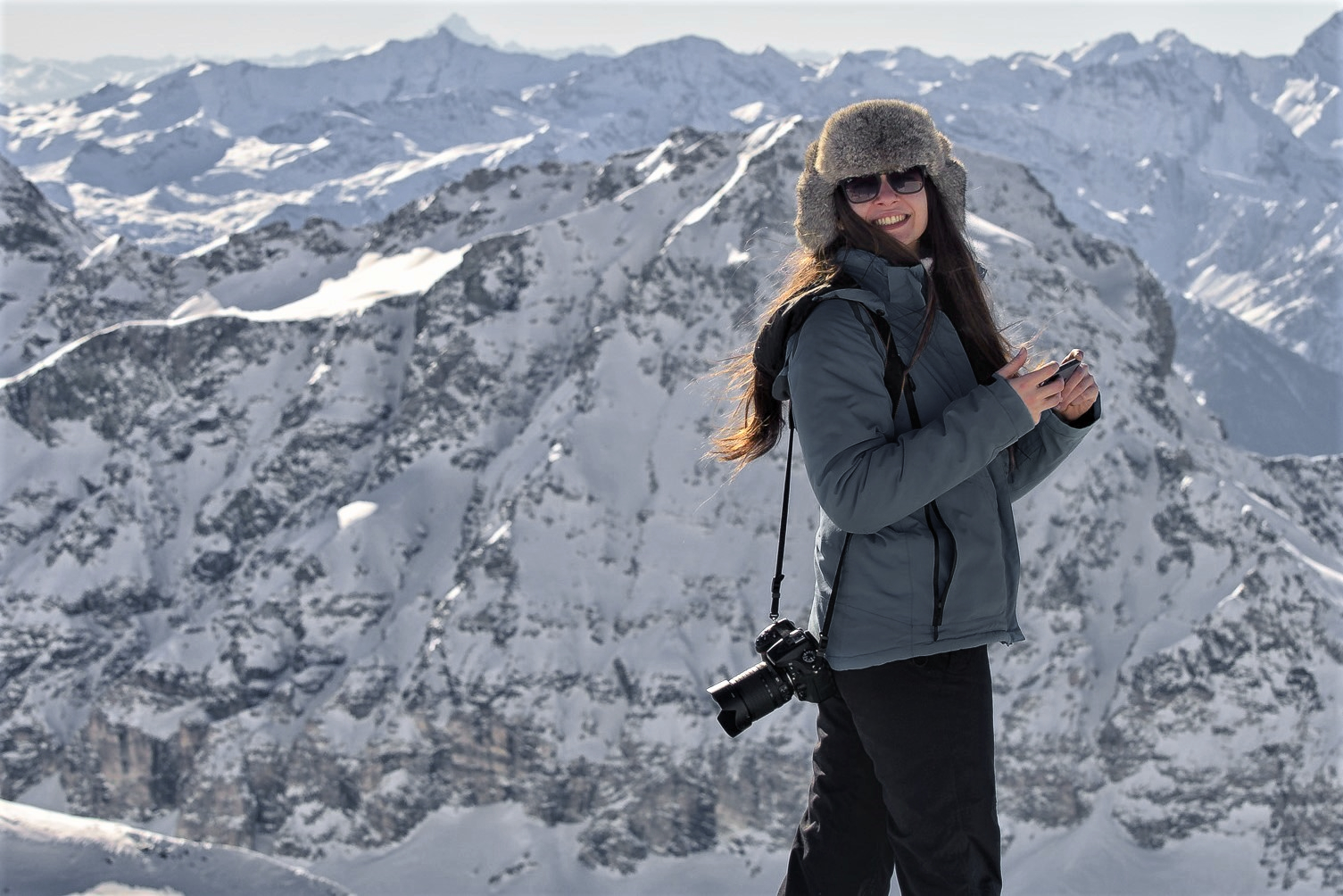 At high altitude