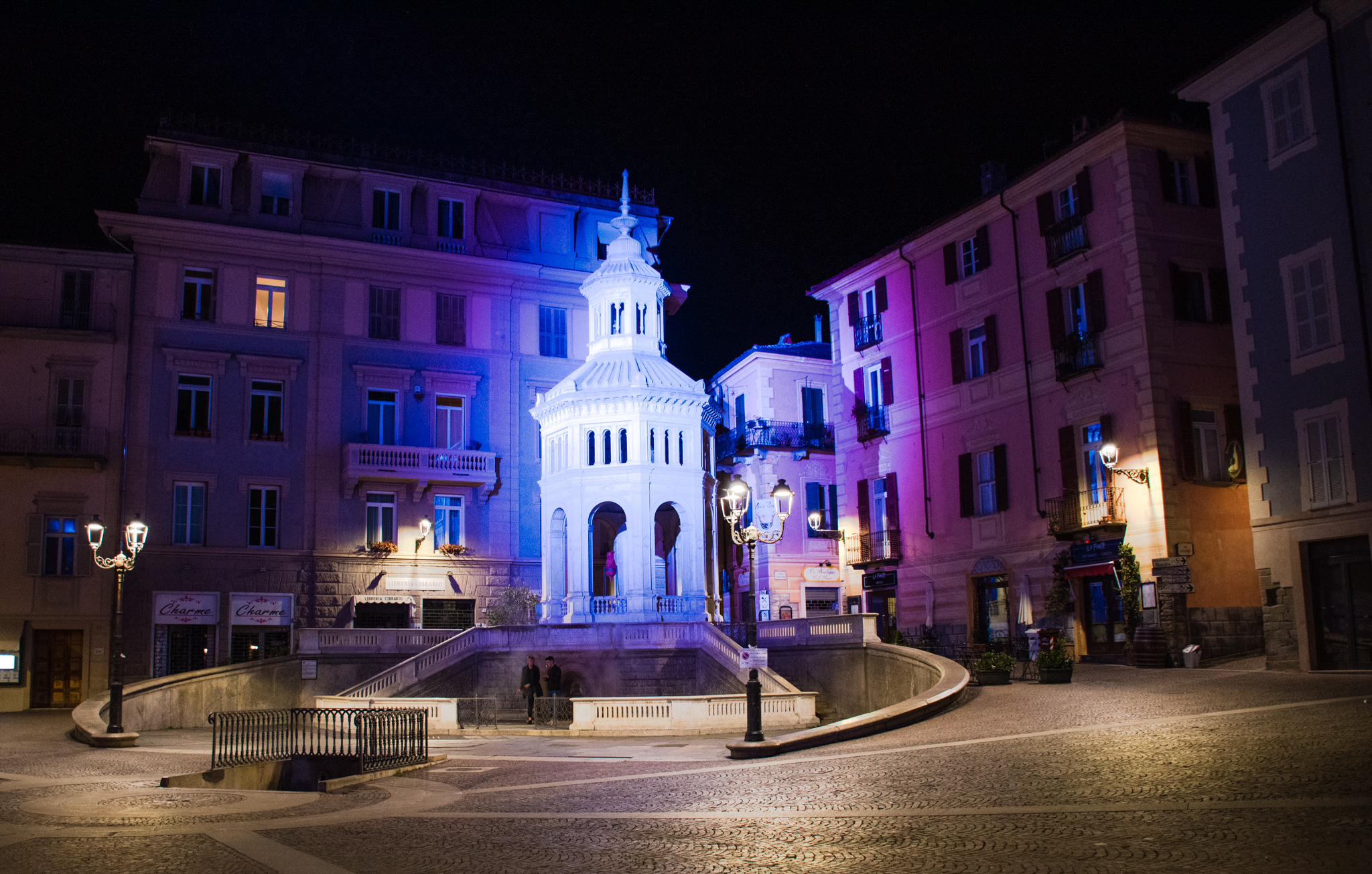 The "Bollente" at night
