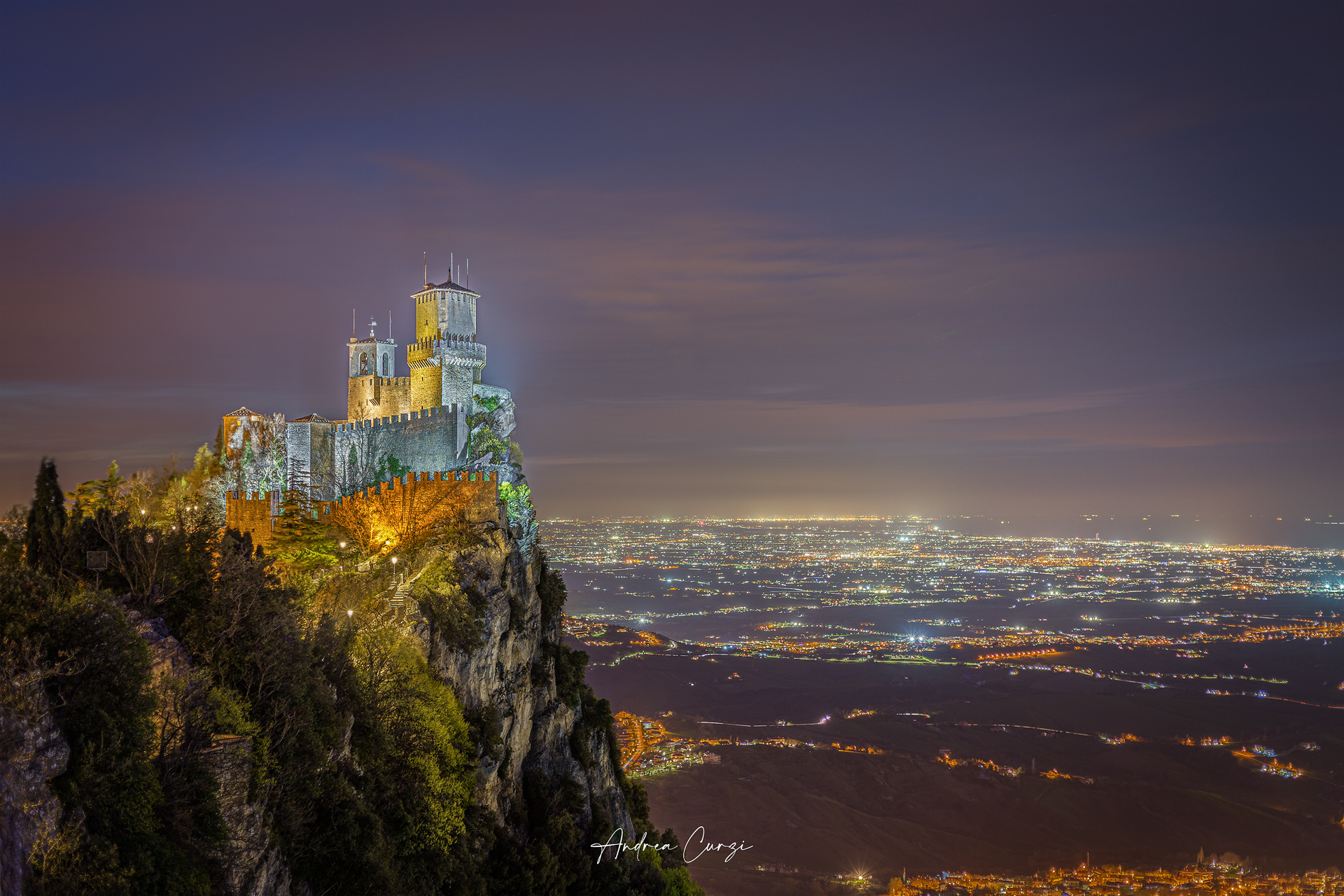 The tower of San Marino