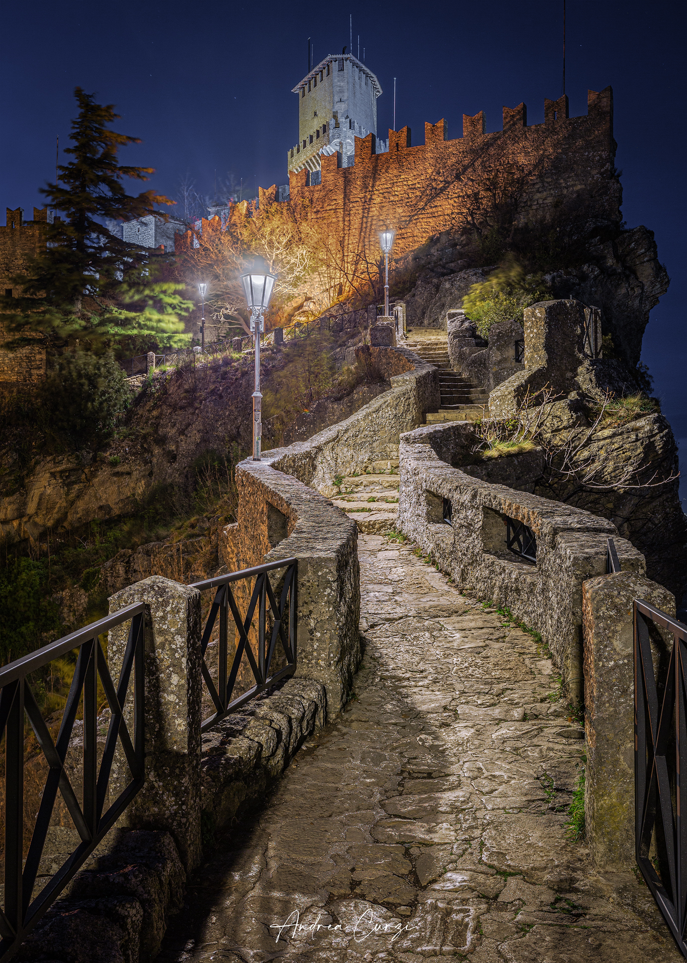 The tower of San Marino