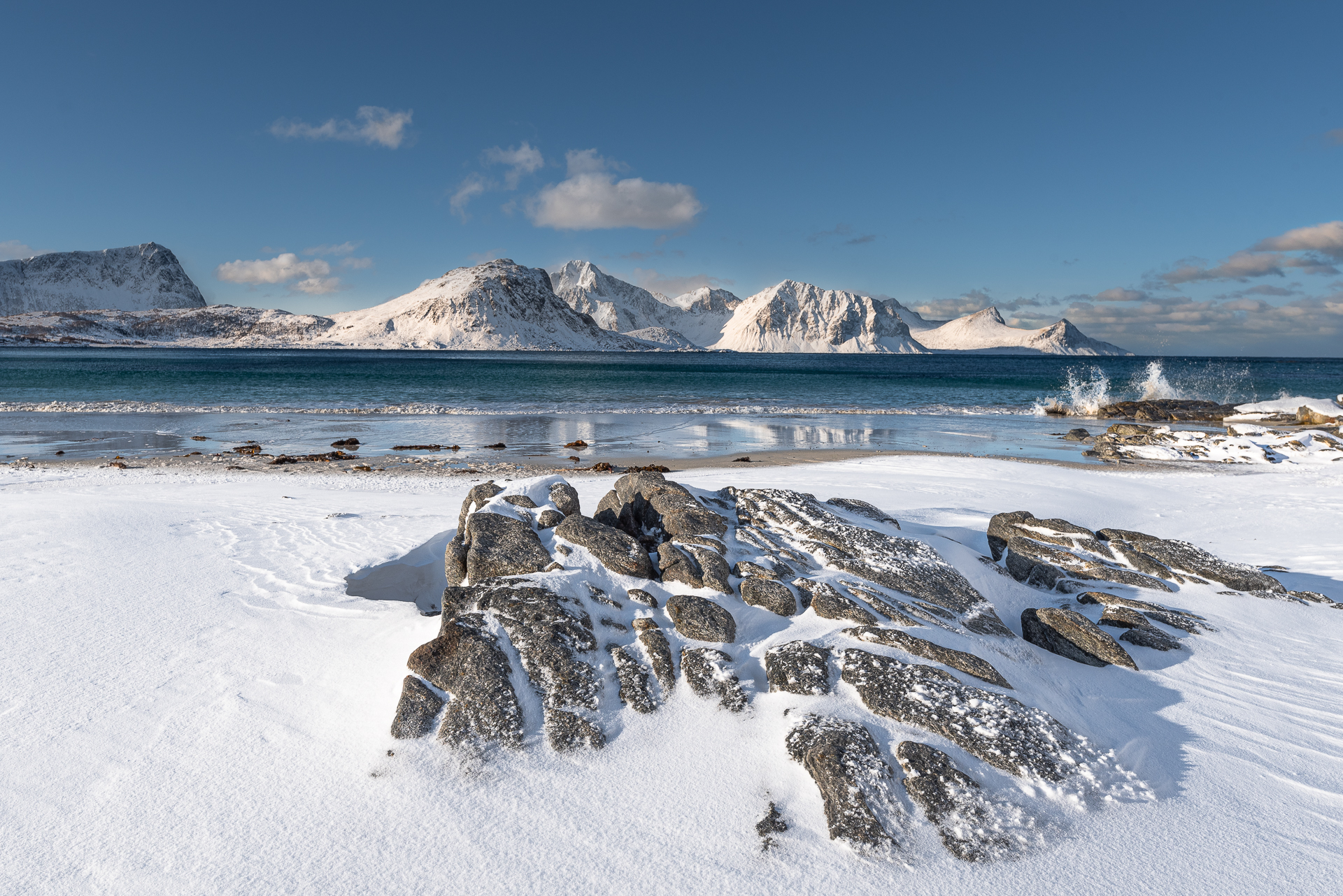 Haukland Beach Lofoten