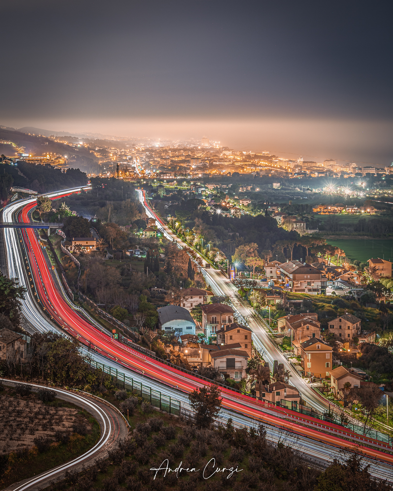 Panorama of Porto San Giorgio