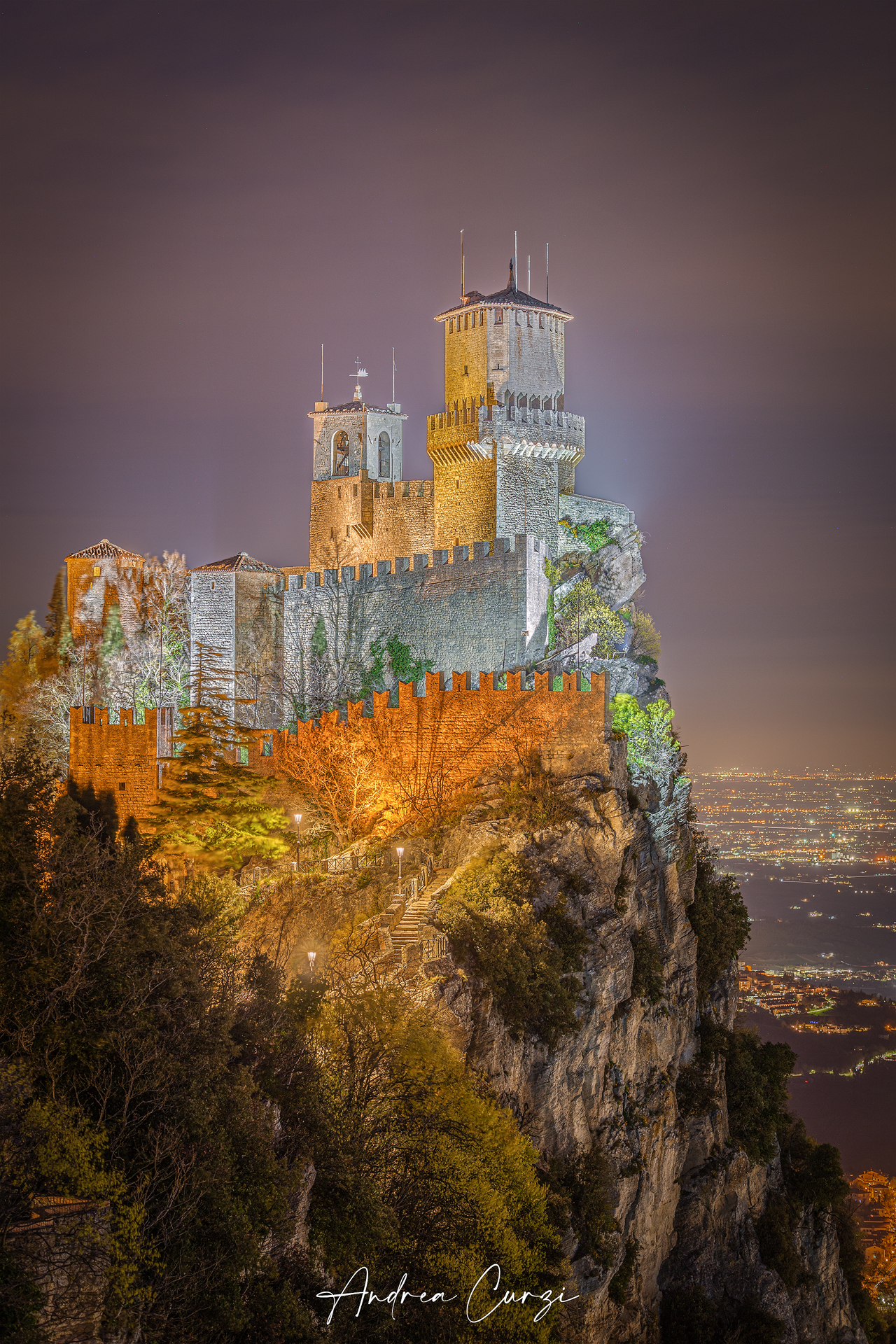 The tower of San Marino