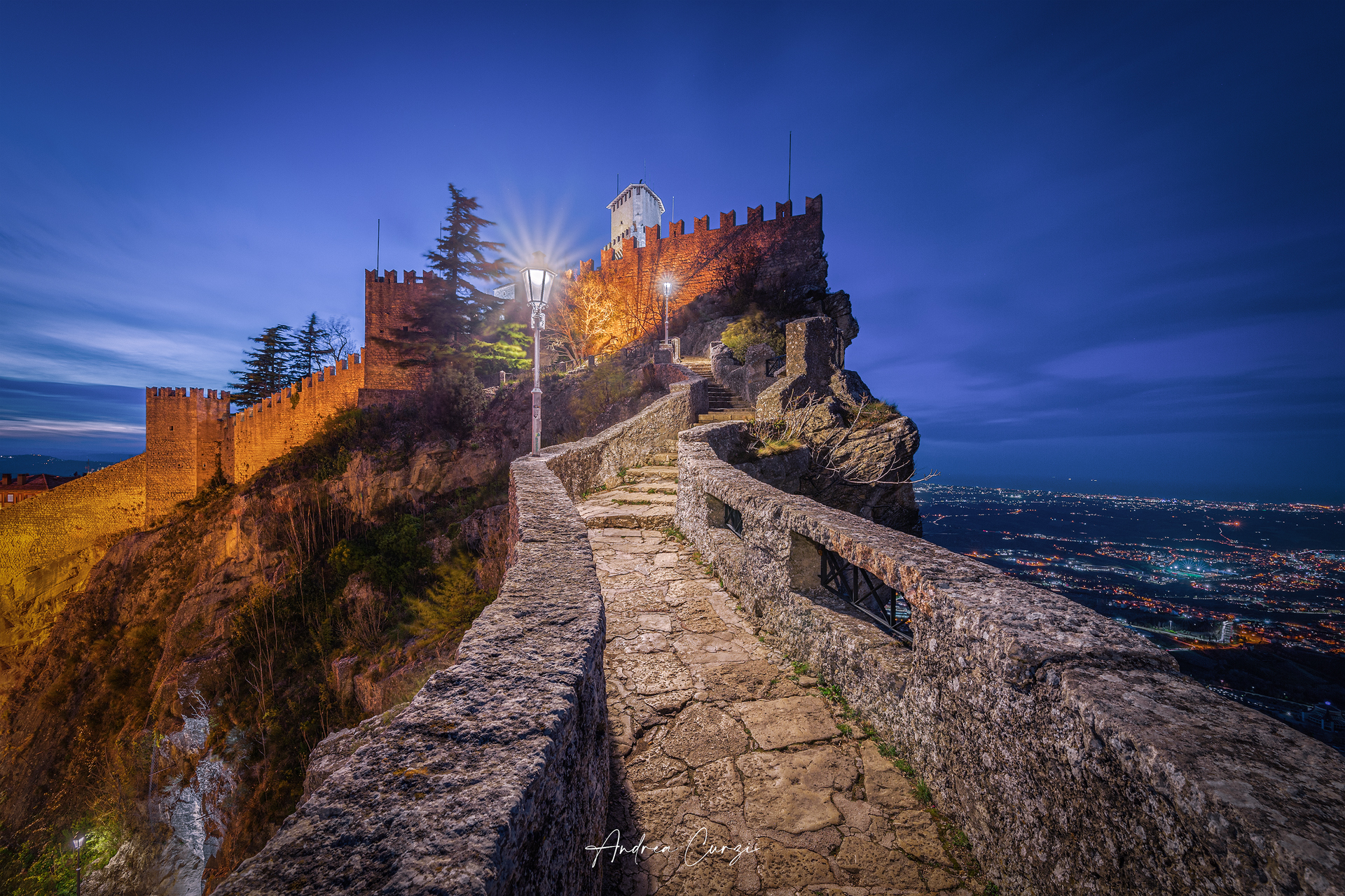 The tower of San Marino