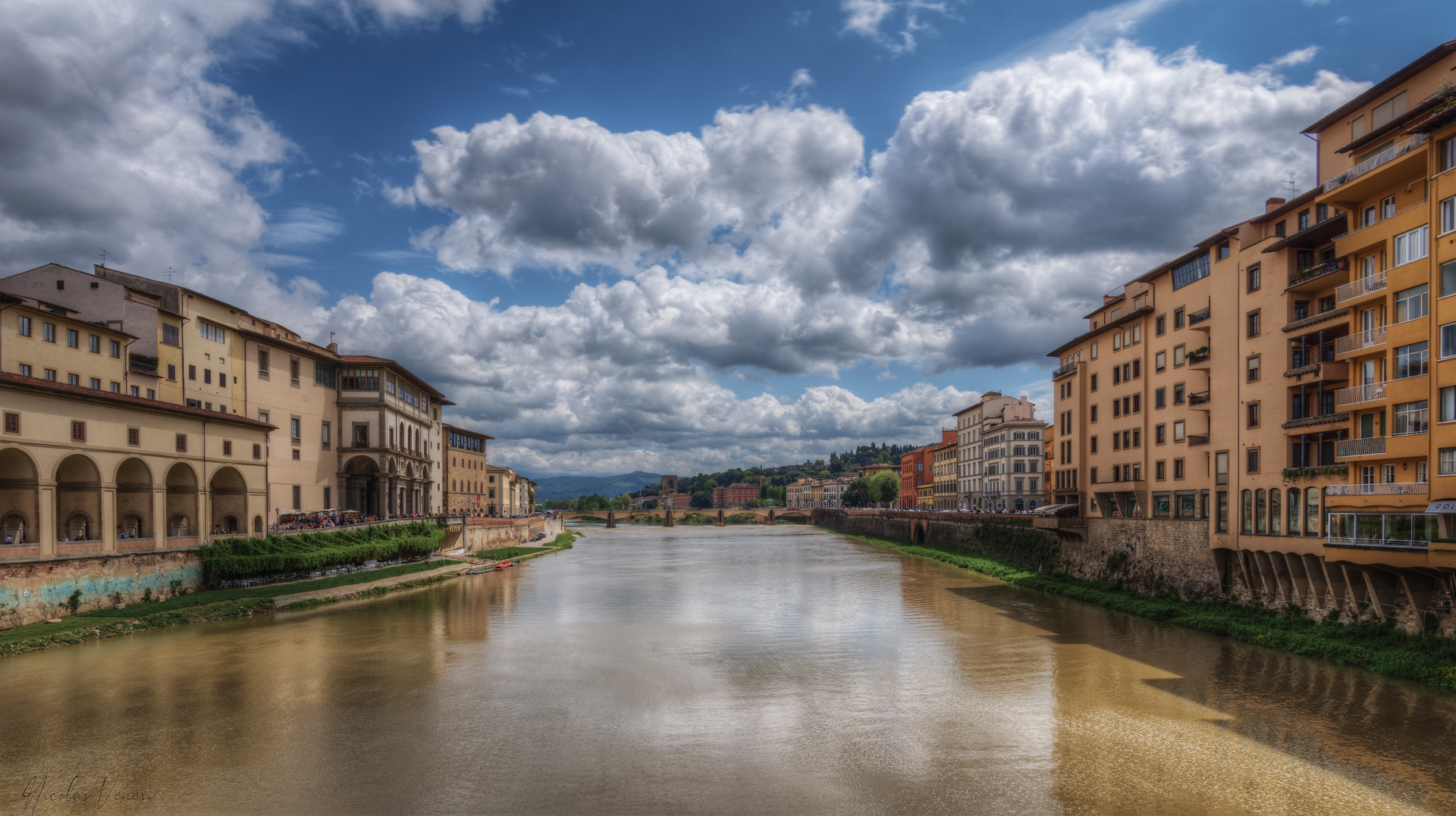 THE VIEW FROM PONTE VECCHIO