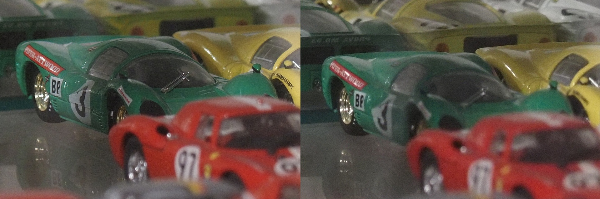 Comparison hi-res and normal to 3200 iso