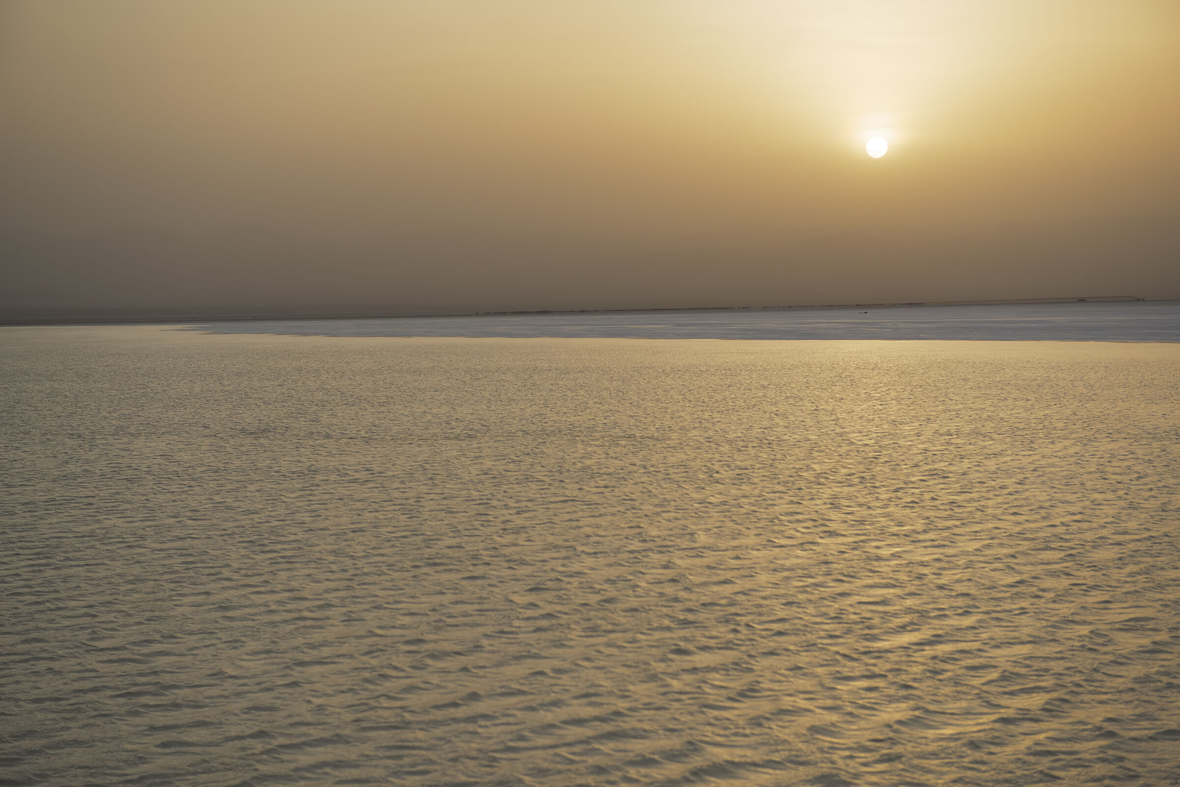 Etiopia - Dancalia - Lago salato Assale al tramonto