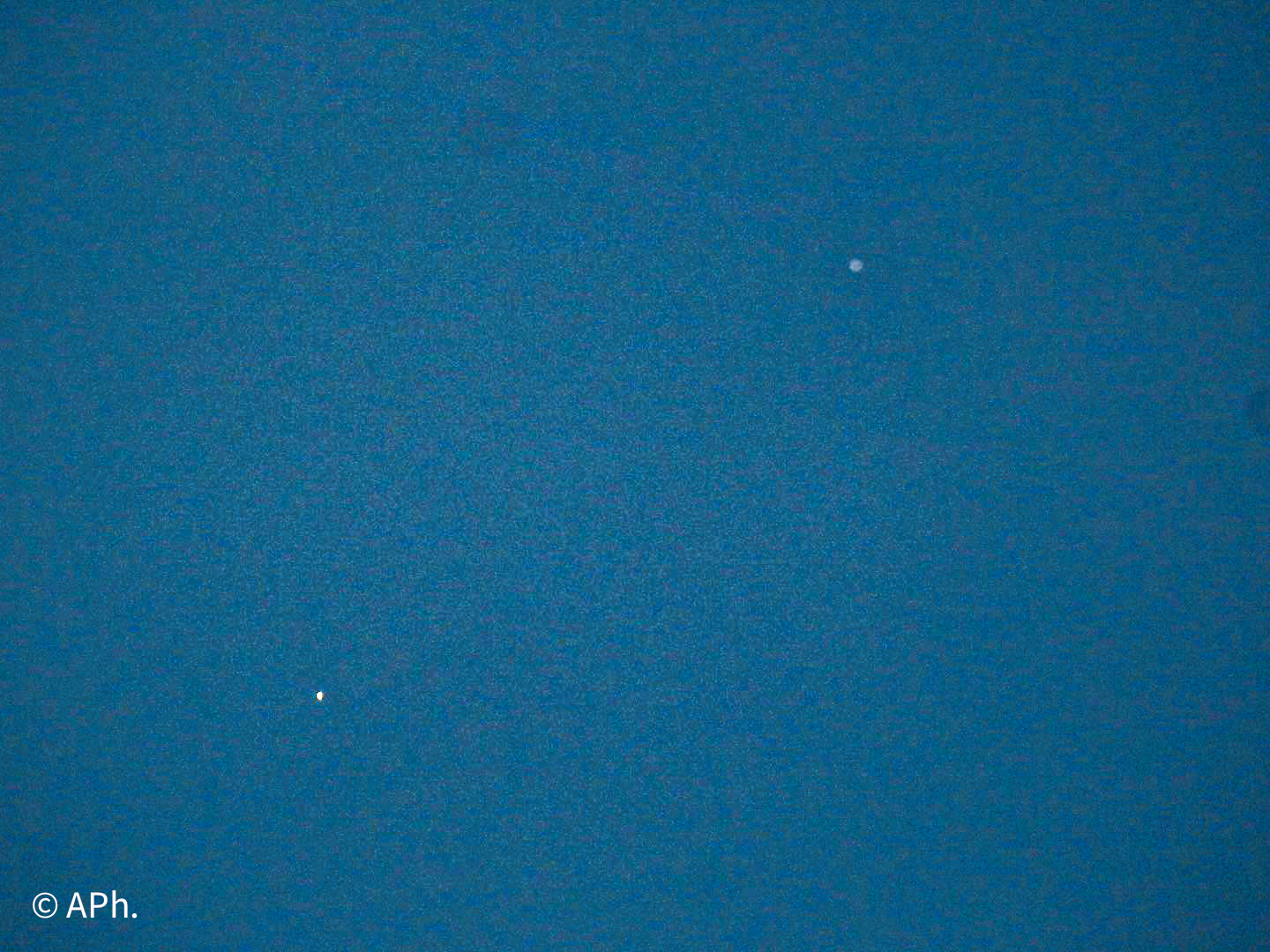 Congiunzione strettissima Giove Venere…p900