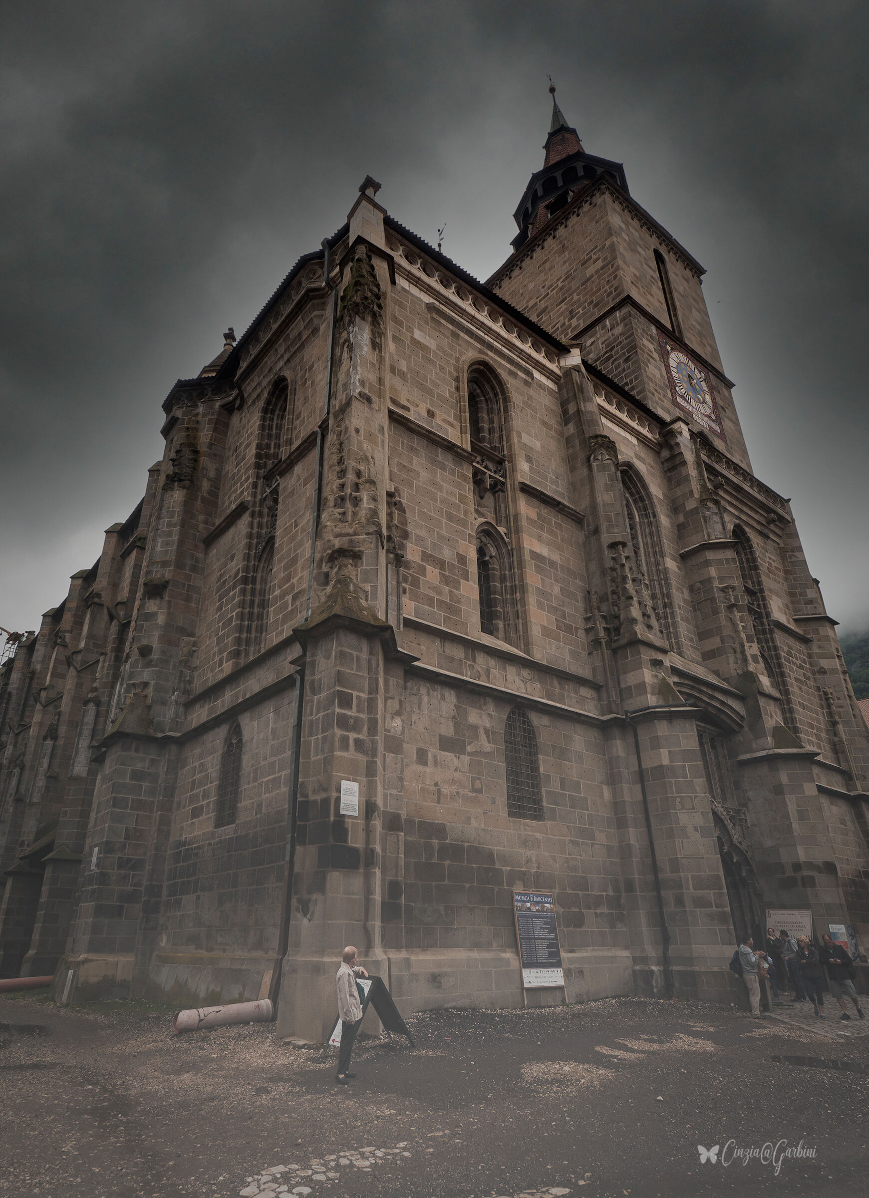 la chiesa nera di Brasov