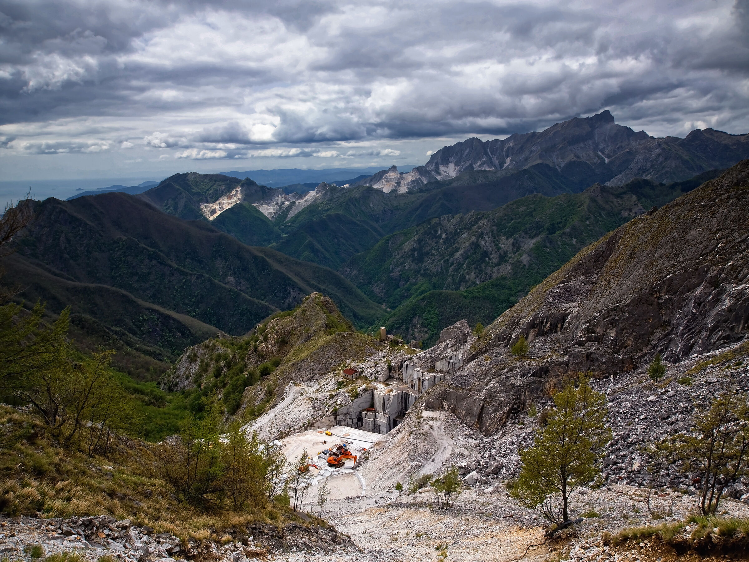 Mountains and Quarries