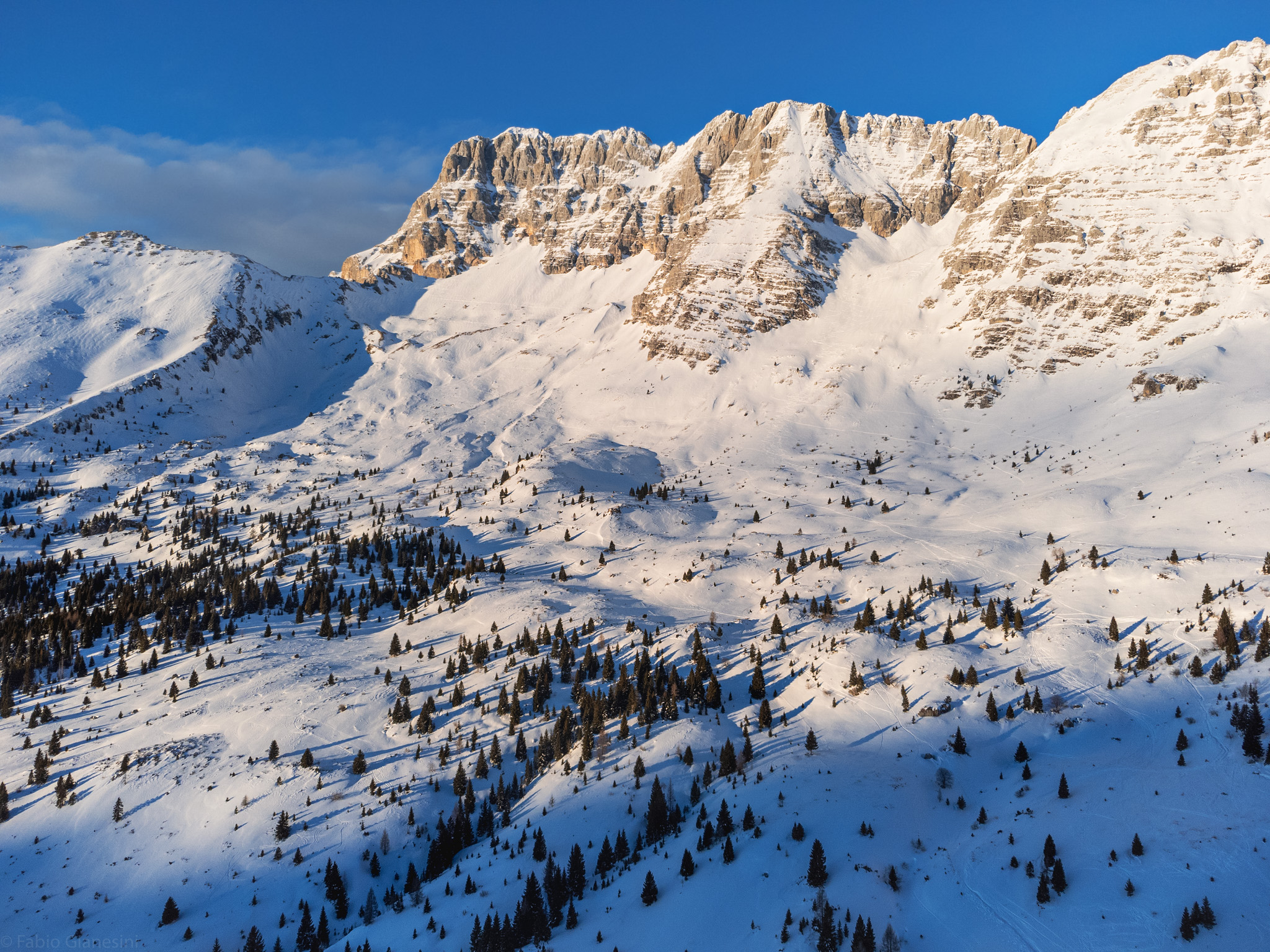 L'inverno sull'altopiano del Montasio