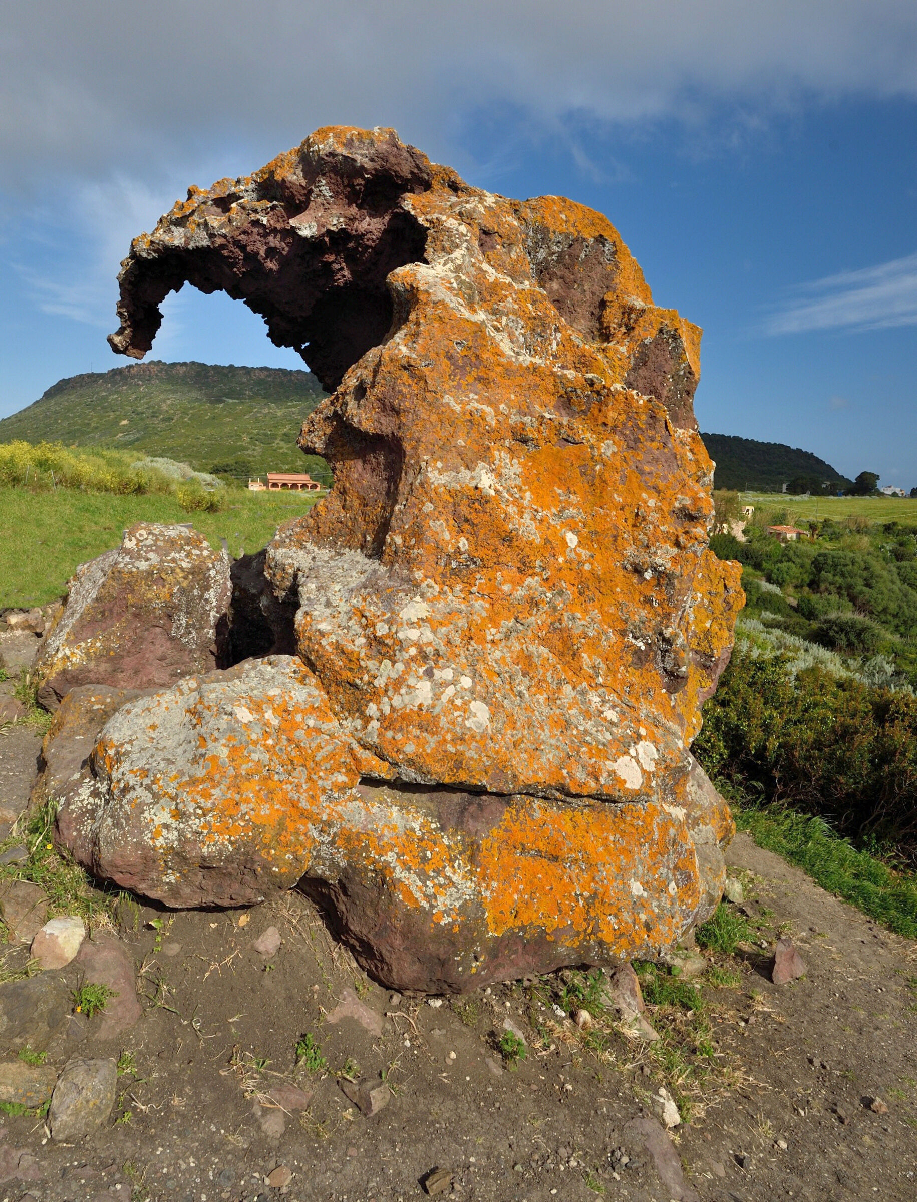 The rock of the Castelsardo Elephant
