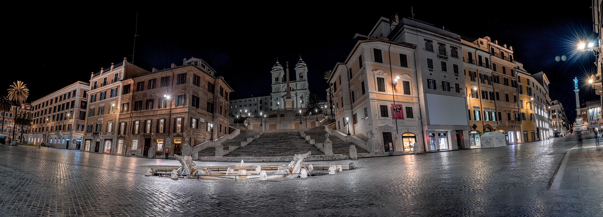 Overview Spanish Steps