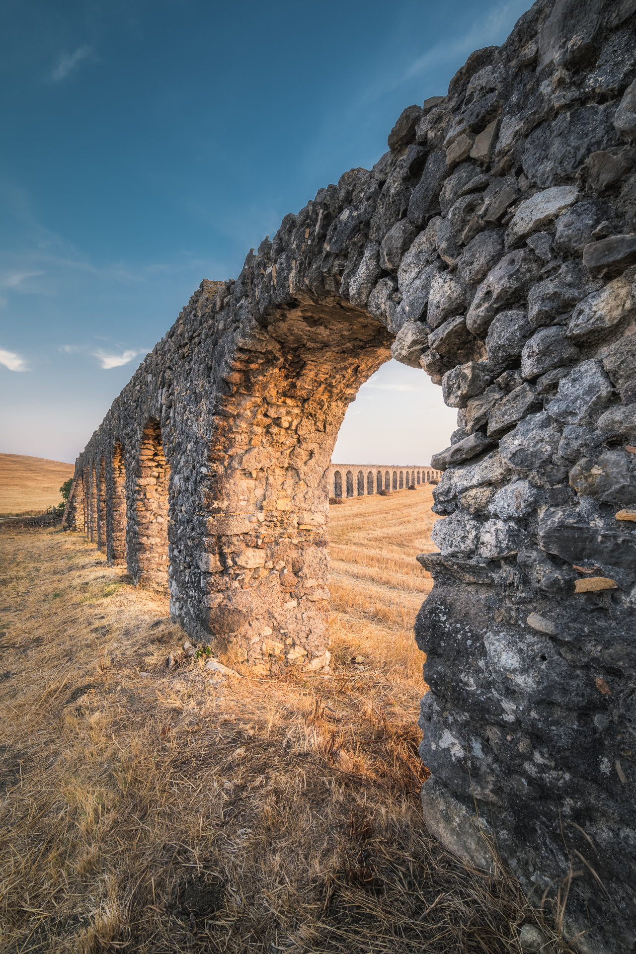 Ancient aqueduct of the Arcatelle Tarquinia