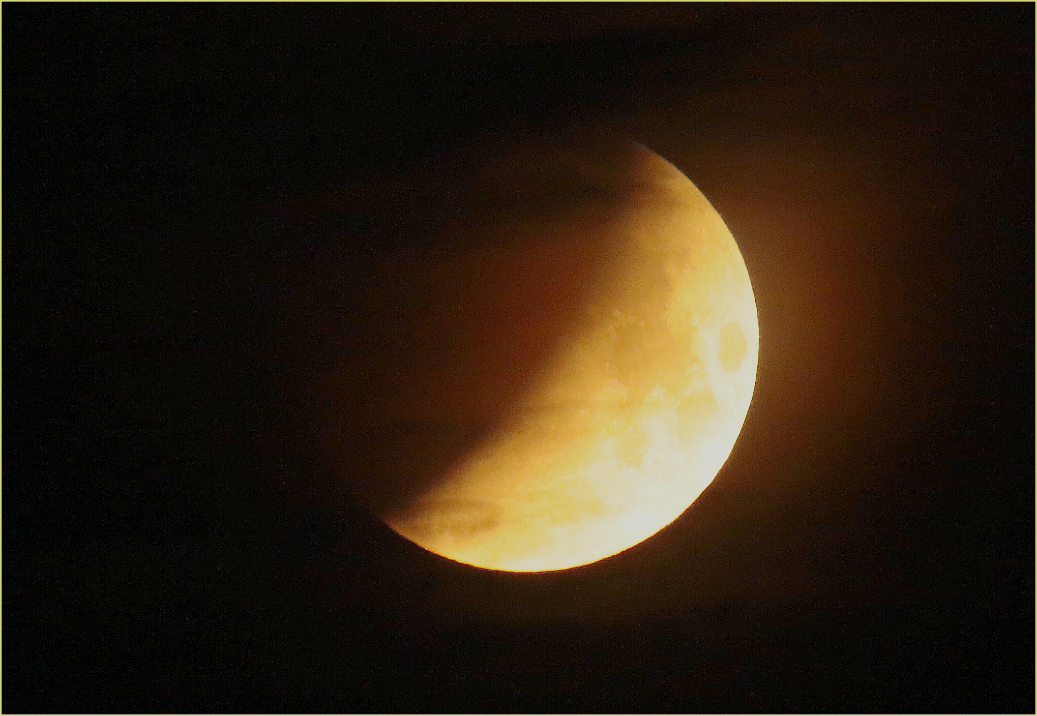 '' eclipse, without clouds maybe it was better''