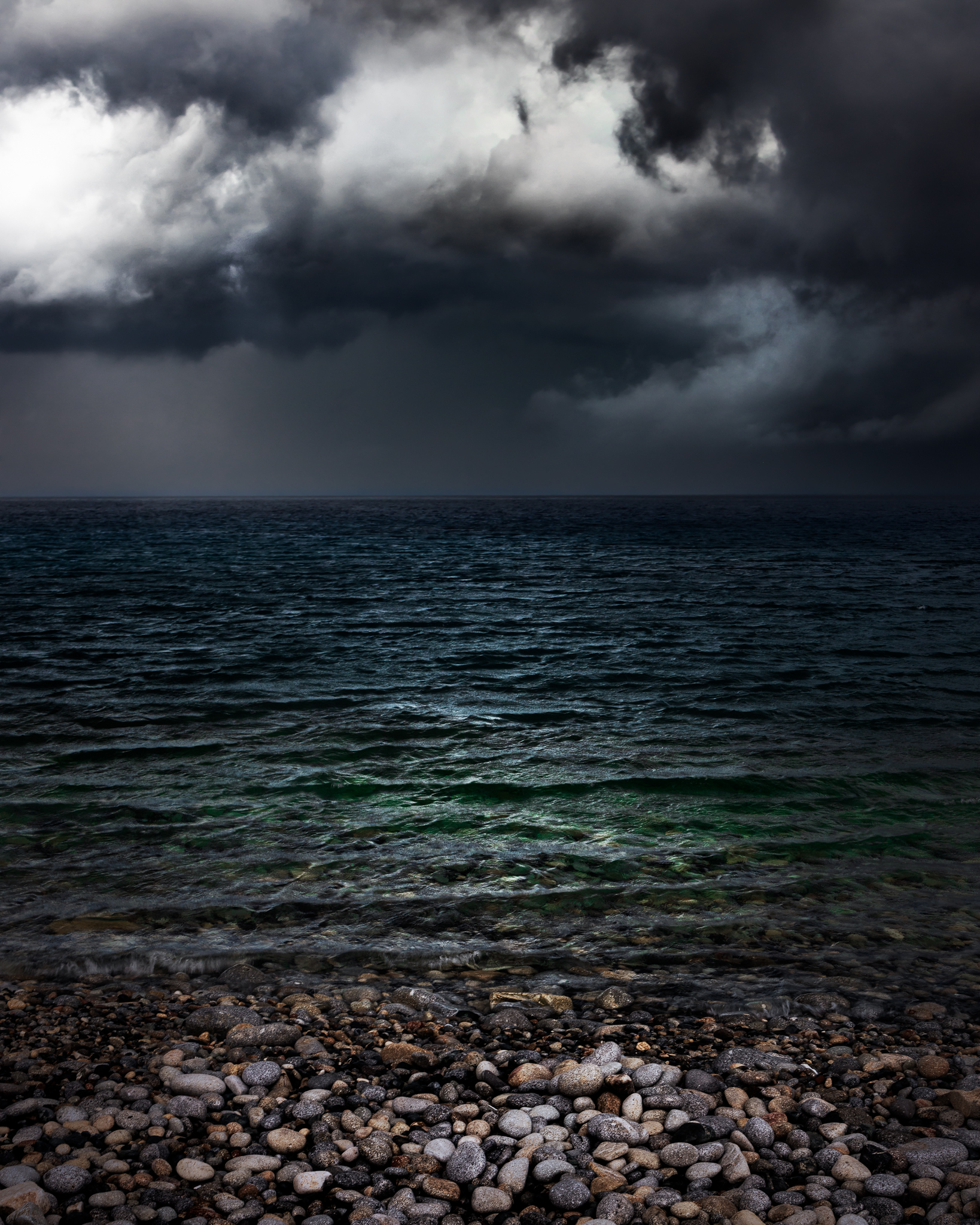 Elba Island in winter