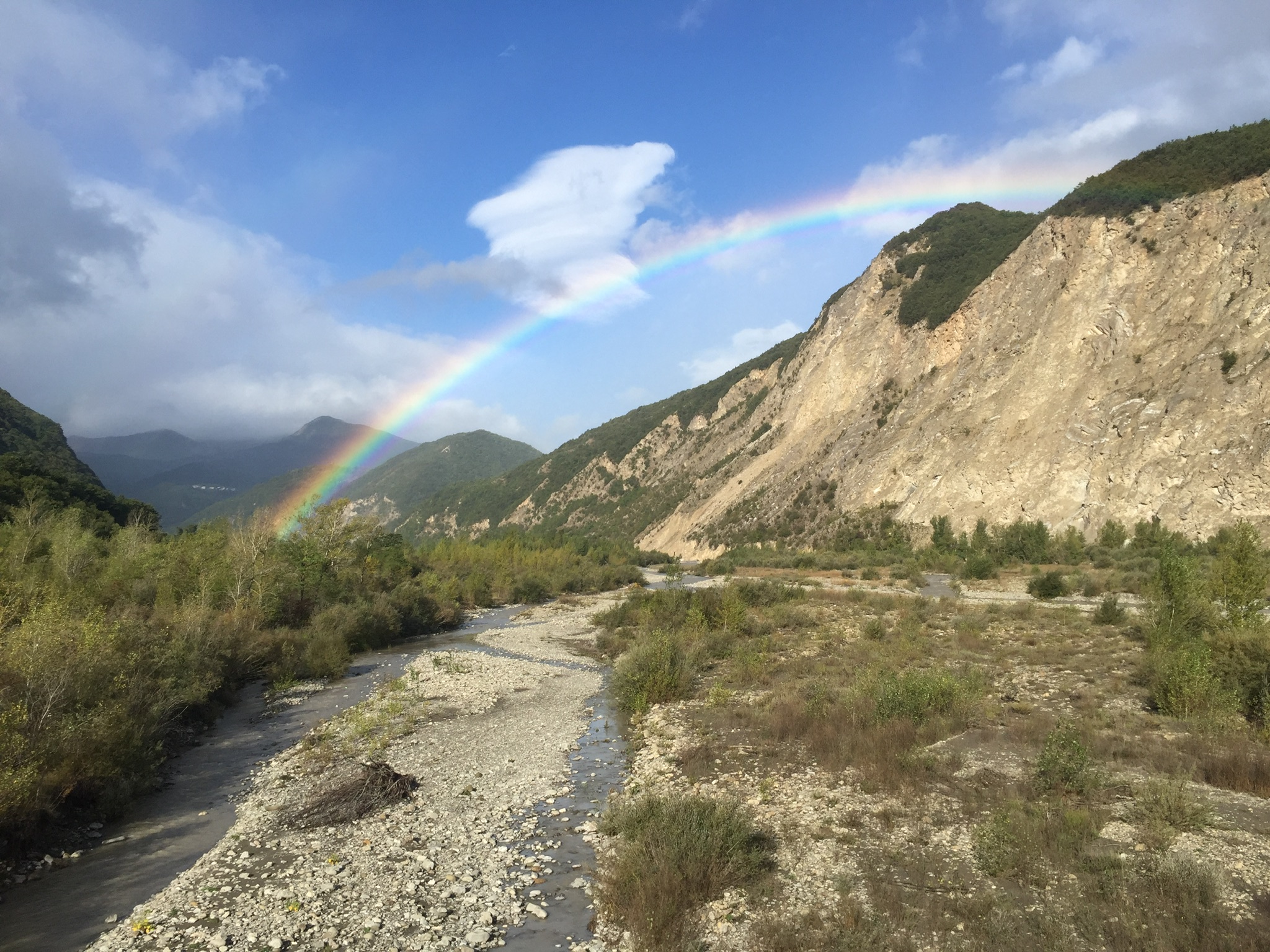 Rainbow on Triassic Chalks (RE)