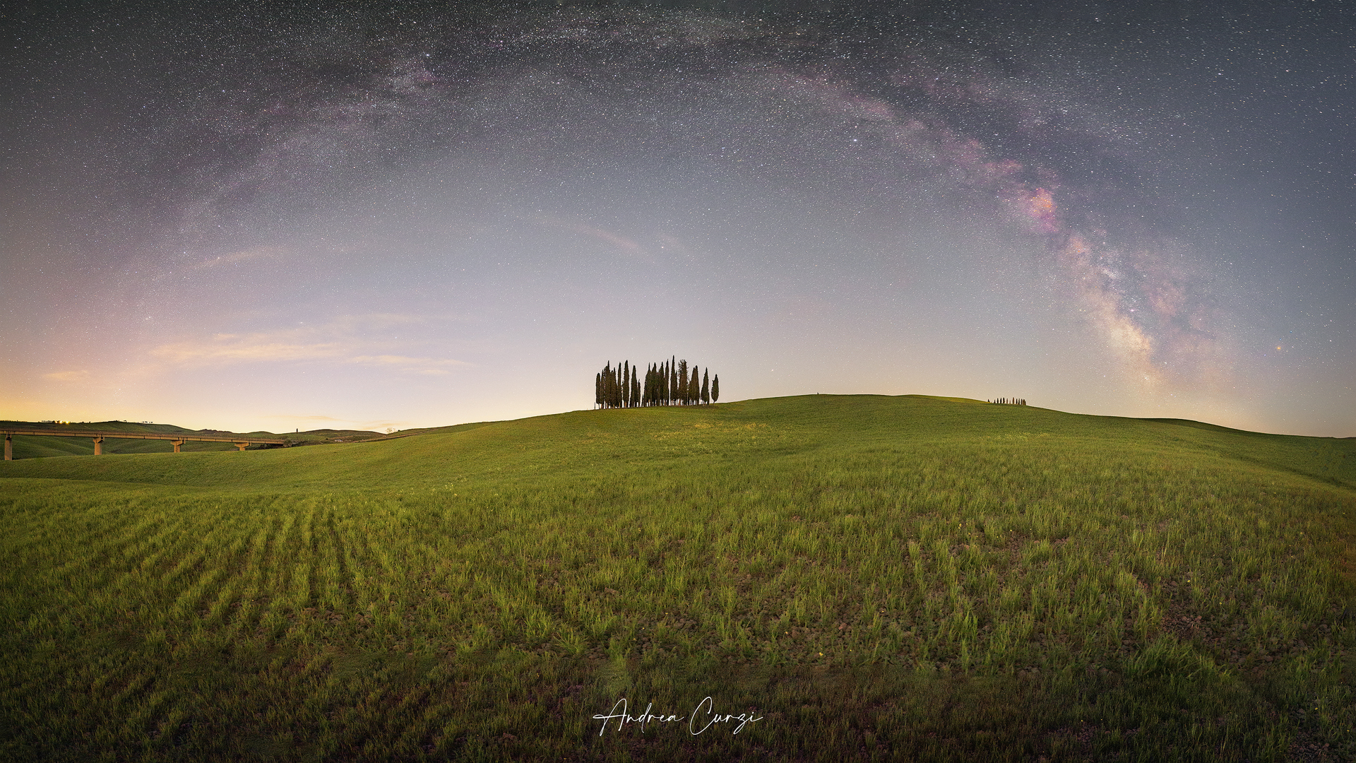 Arco Via Lattea - Cypresses San Quirico - Val D'orcia