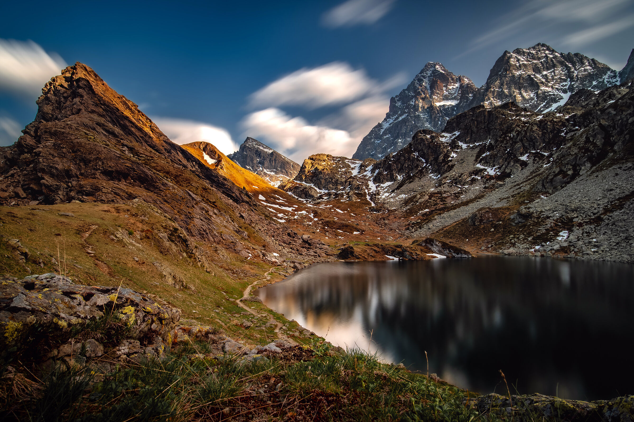 La conca del lago Fiorenza