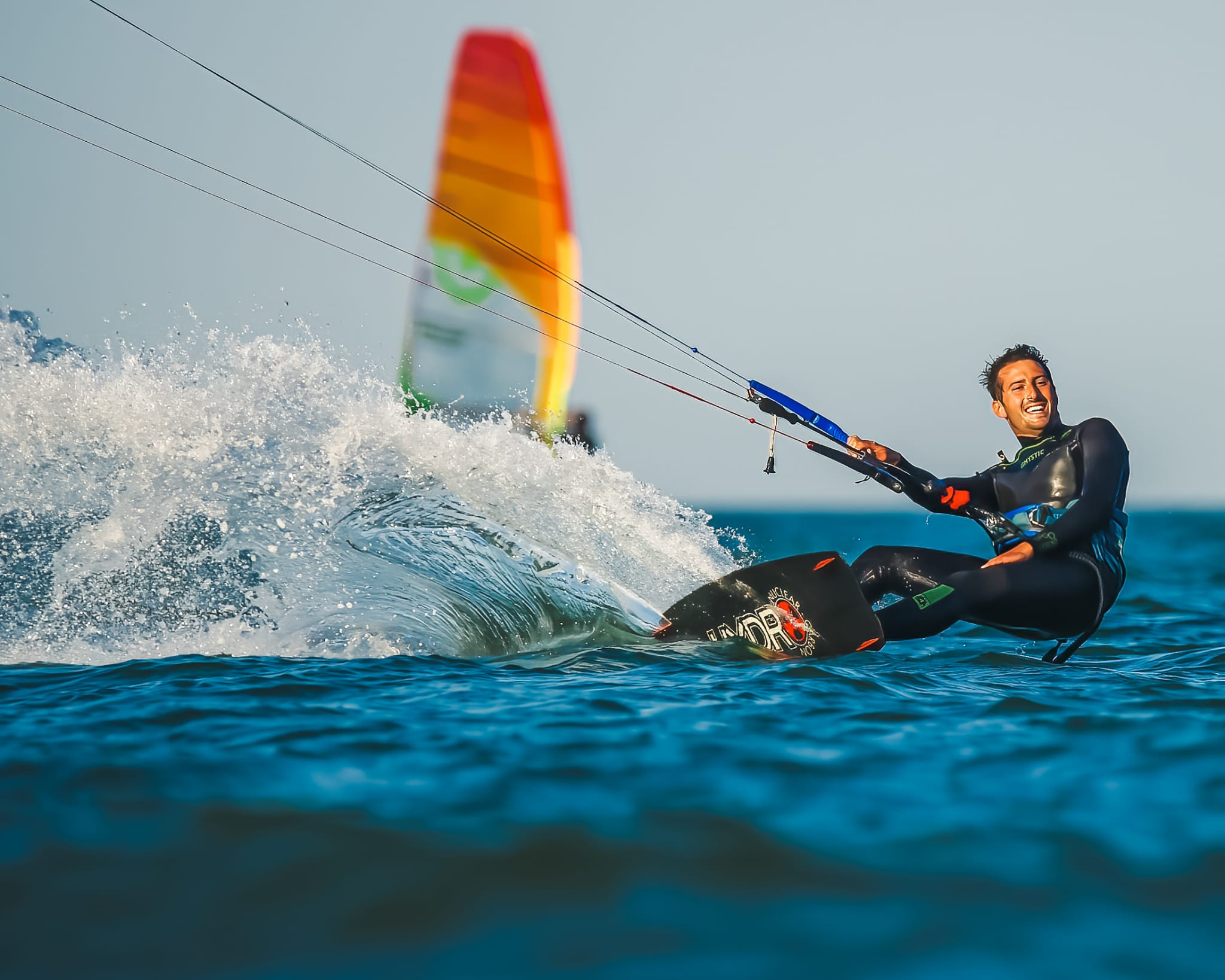 Kitesurfing