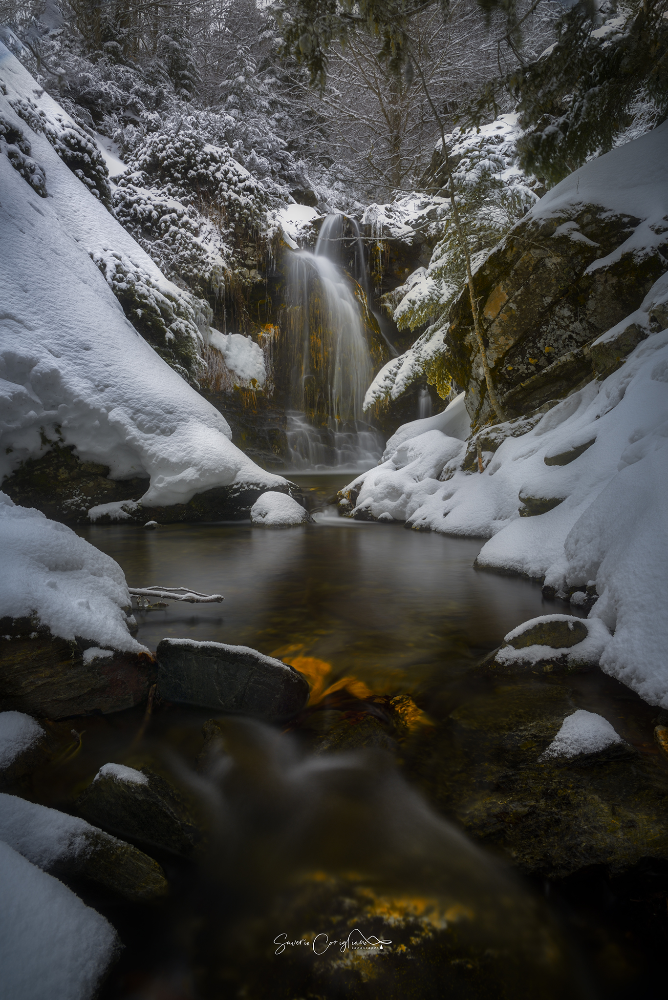 Inverno,parco nazionale d'Aspromonte