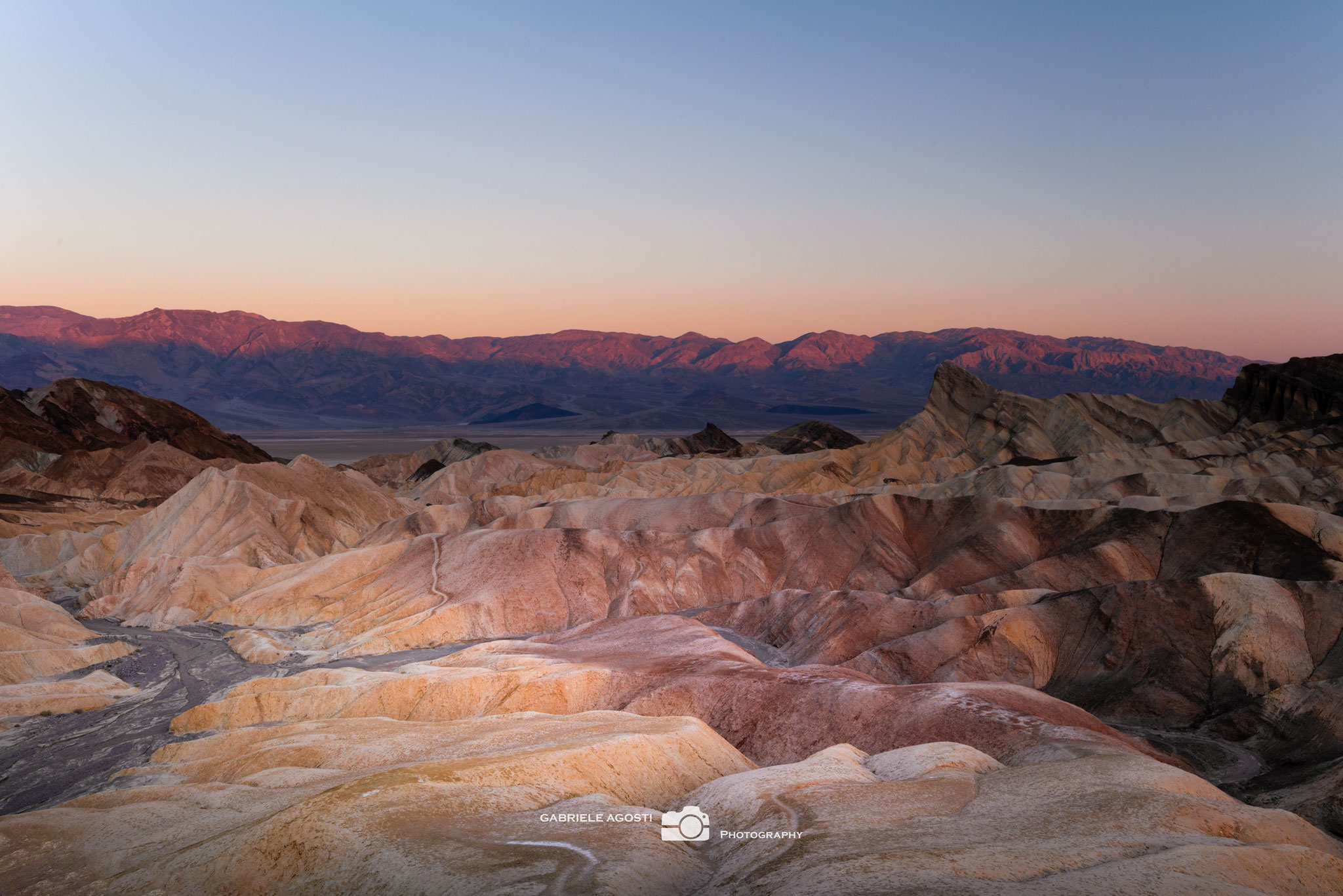 Zabriskie Point at dawn