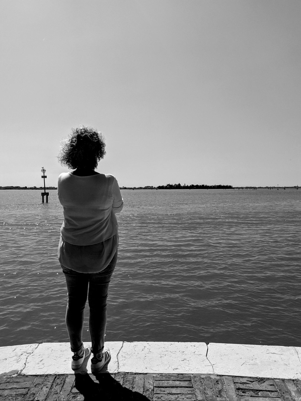 And Ezio on the horizon from Burano