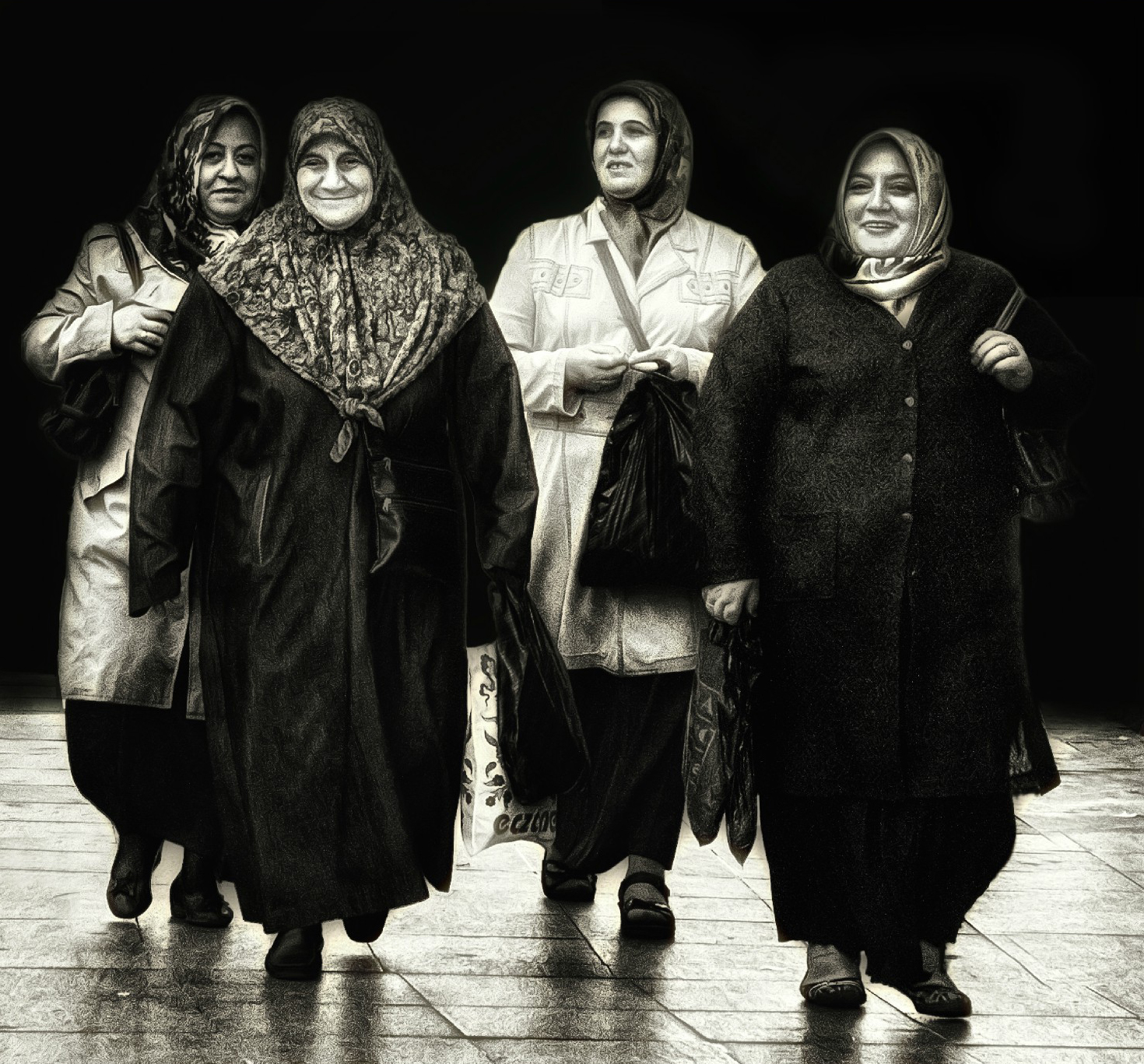 Un simpatico quartetto!