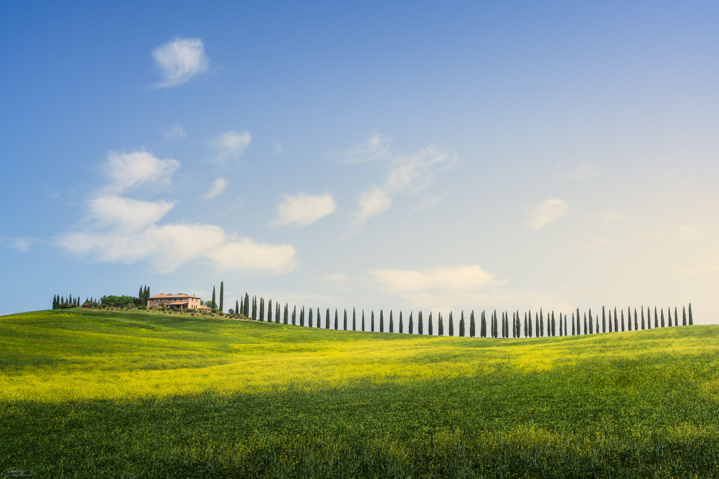 Spennellate di nuvole