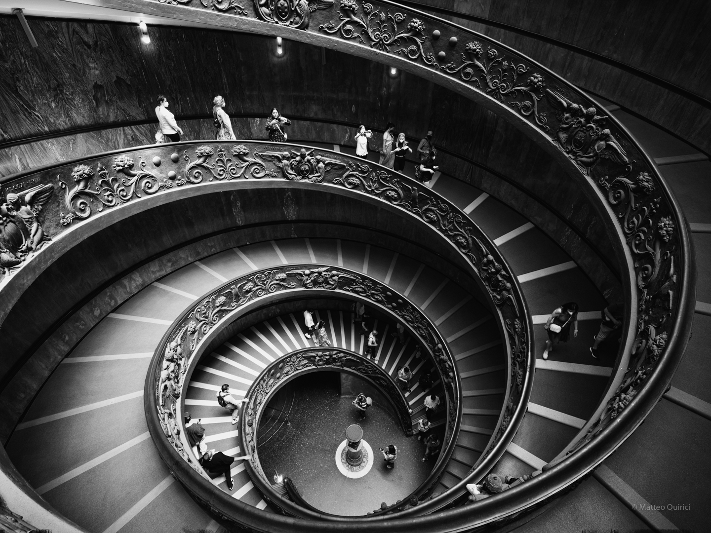 Helical staircase Vatican museums
