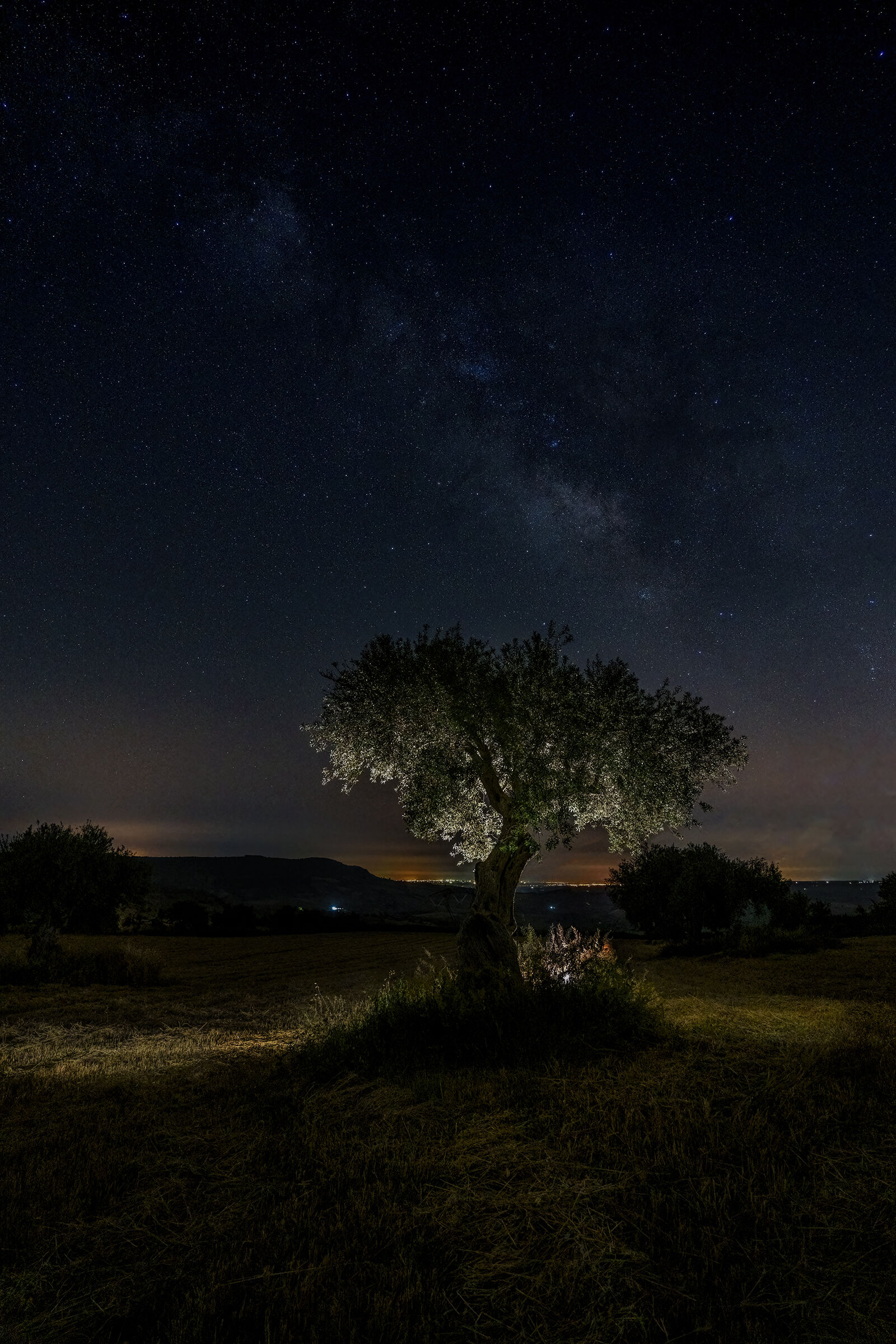 primi esperimenti con la via lattea