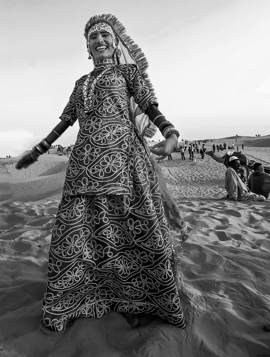 Dancing in the desert