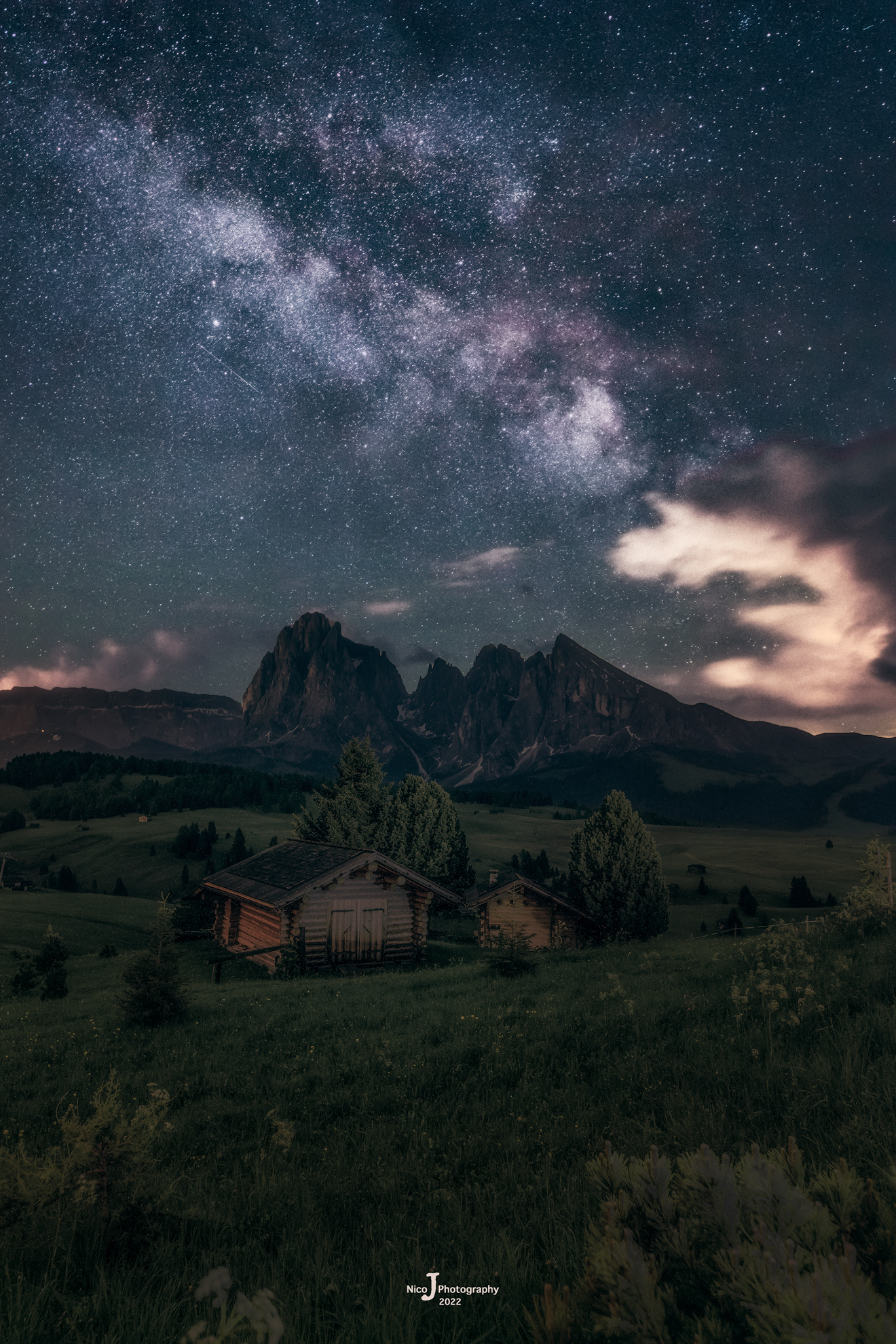 Notturno all'Alpe di Siusi