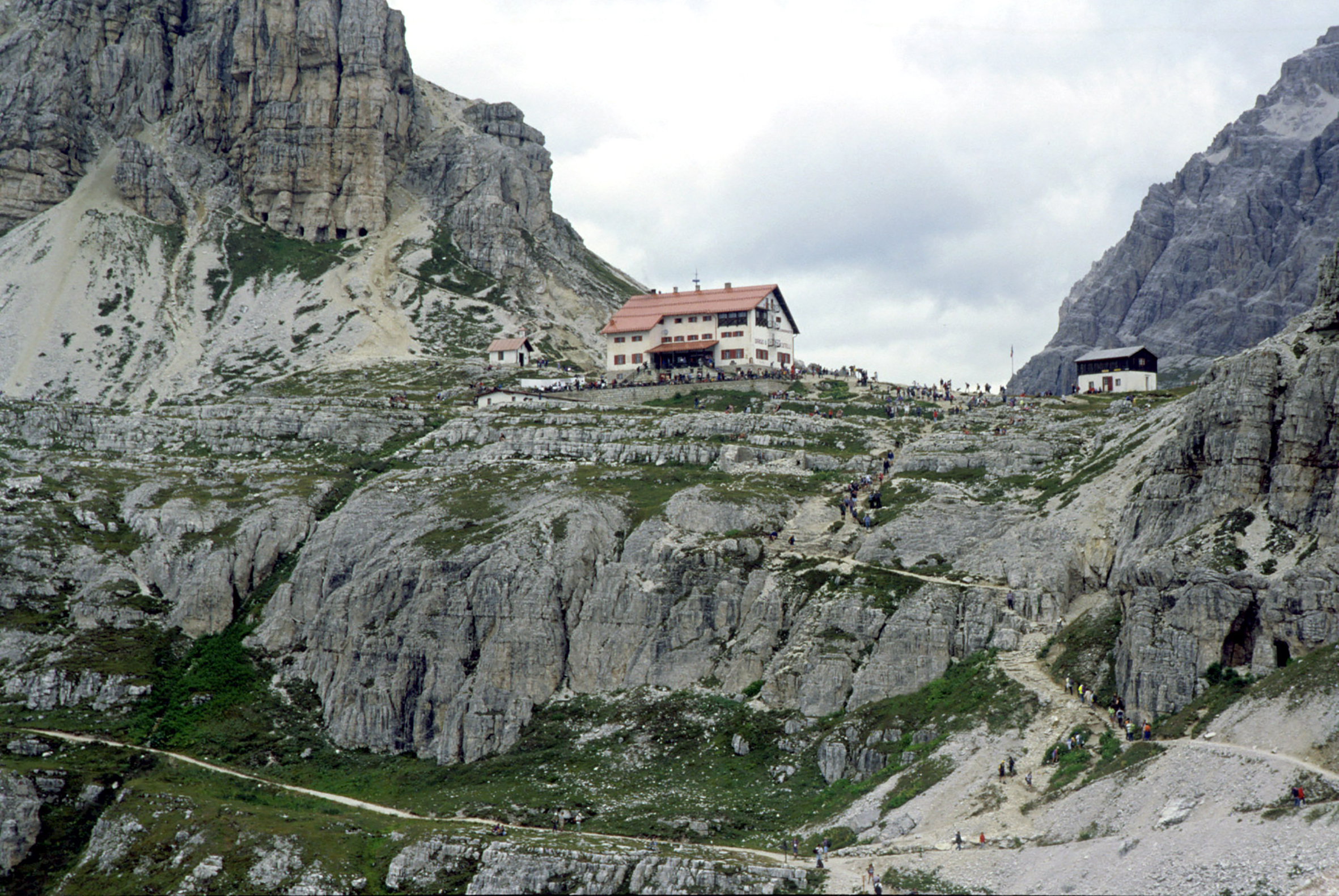 Sesto Dolomites - Locatelli refuge side 3 peaks