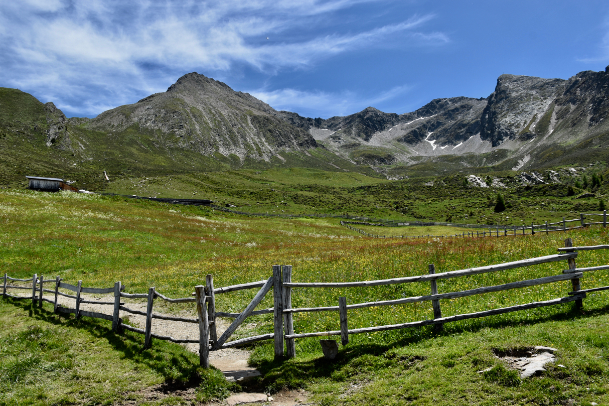 Mountain huts of Monte Cervina Merano