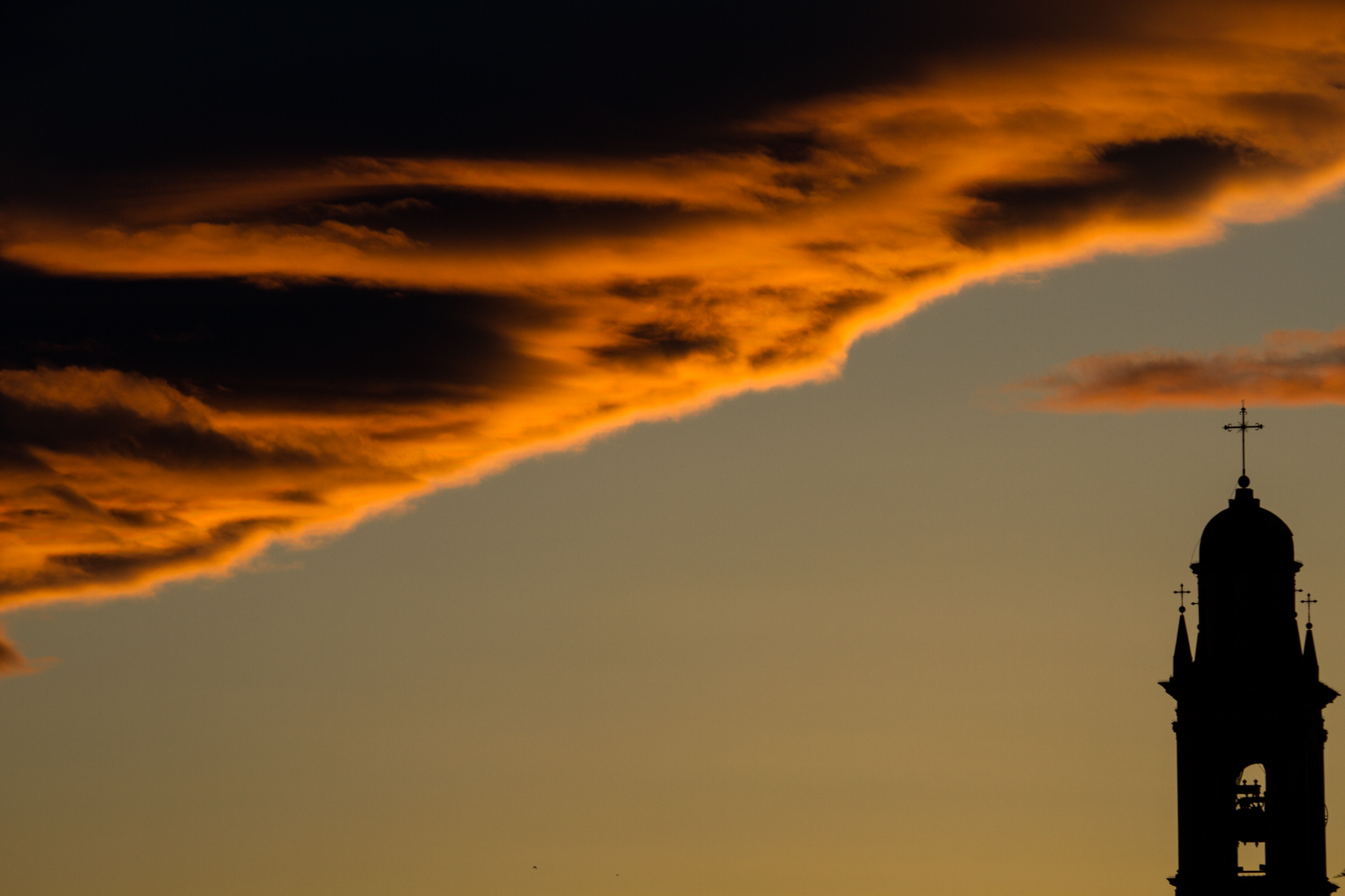 bell tower under attack!