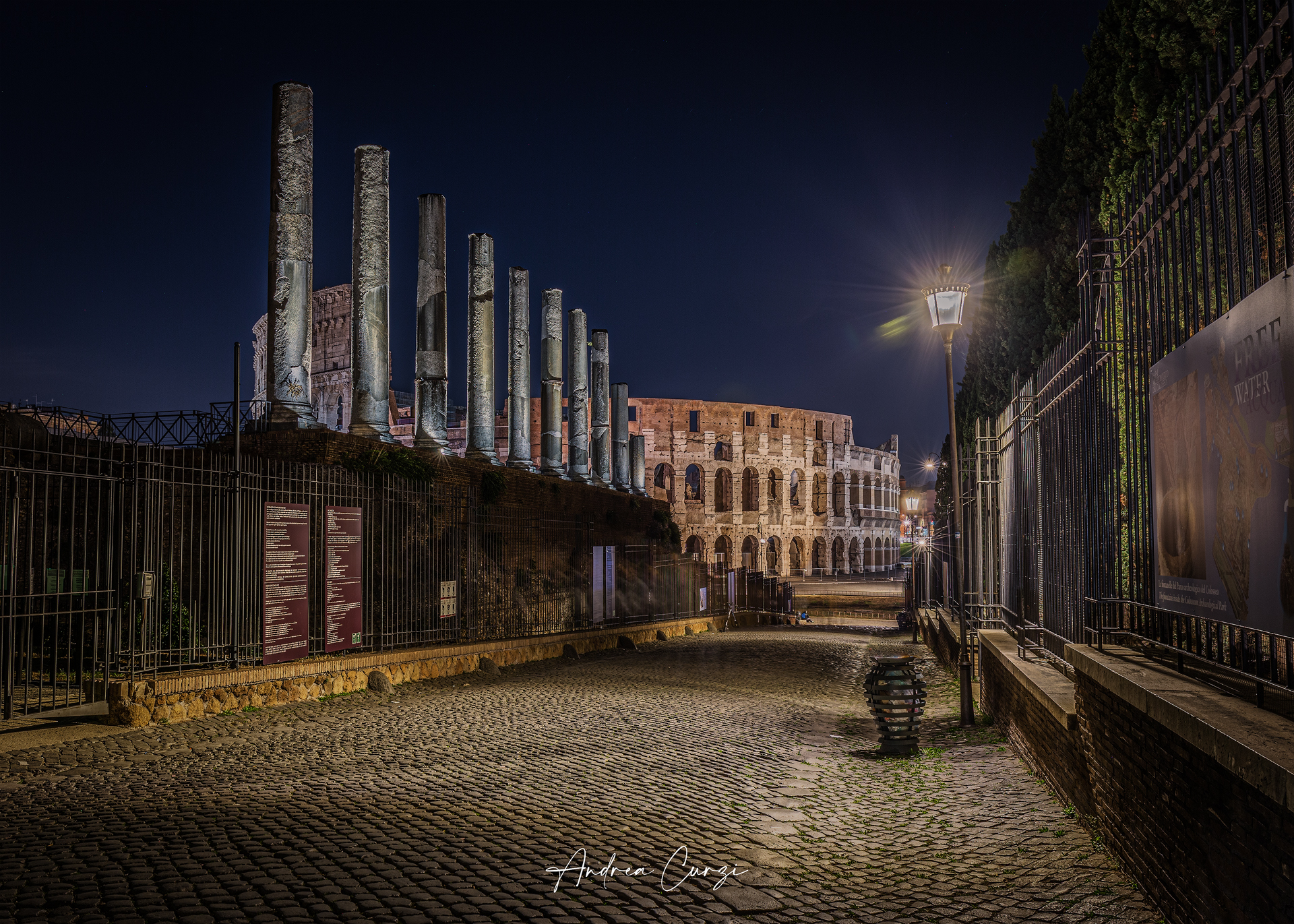 View of the Colosseum