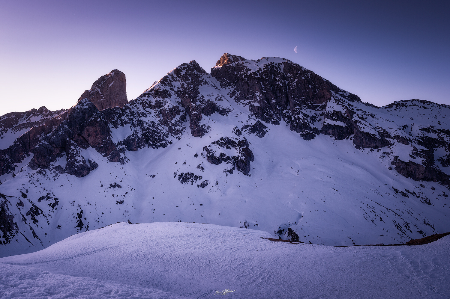 First lights on the Cernera