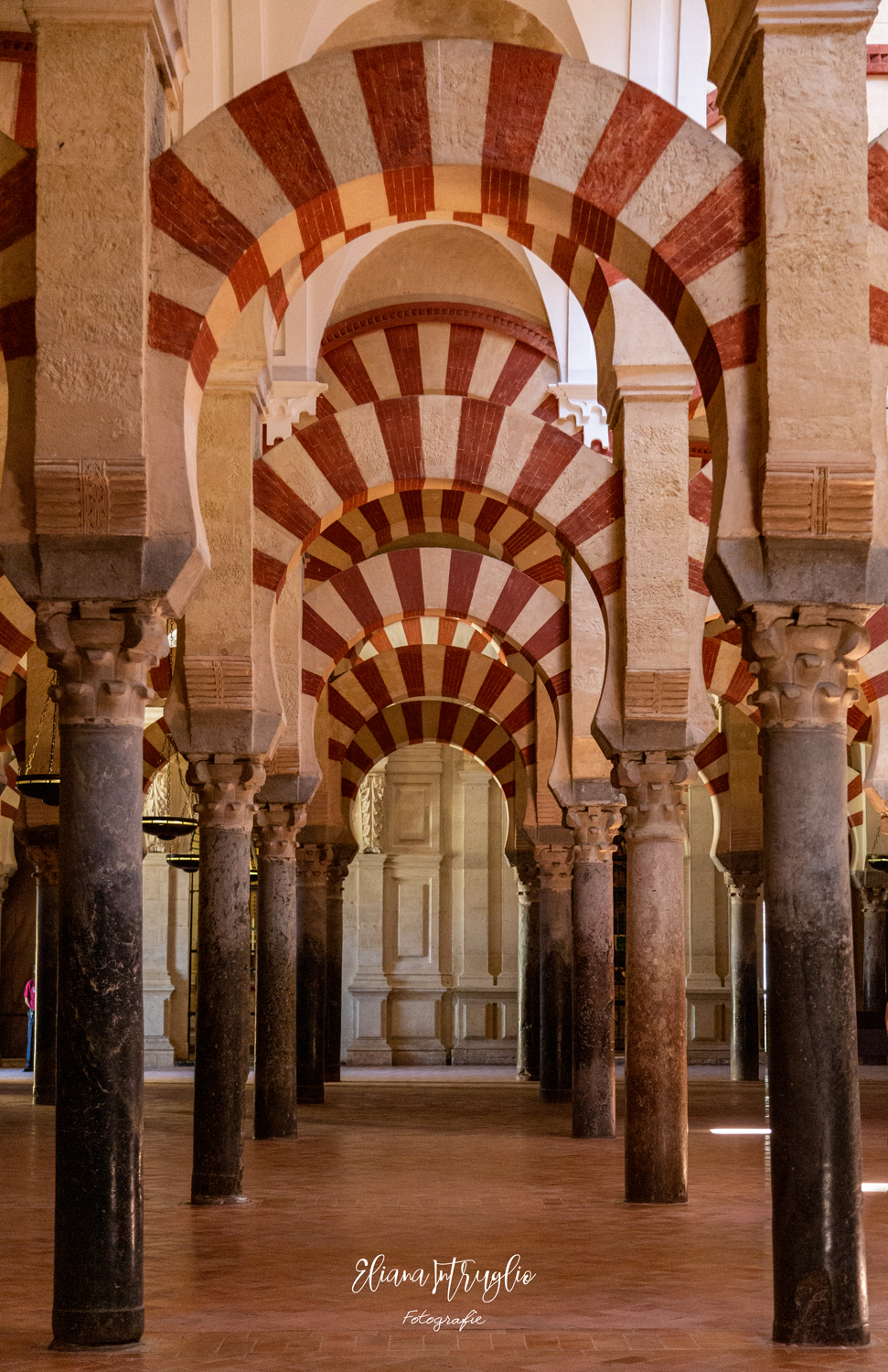 Vertical symmetries at Mezquita