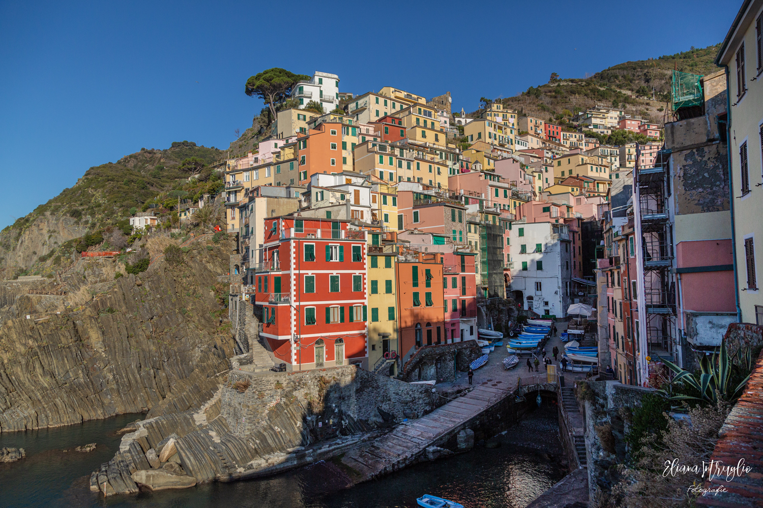 Riomaggiore in the shade